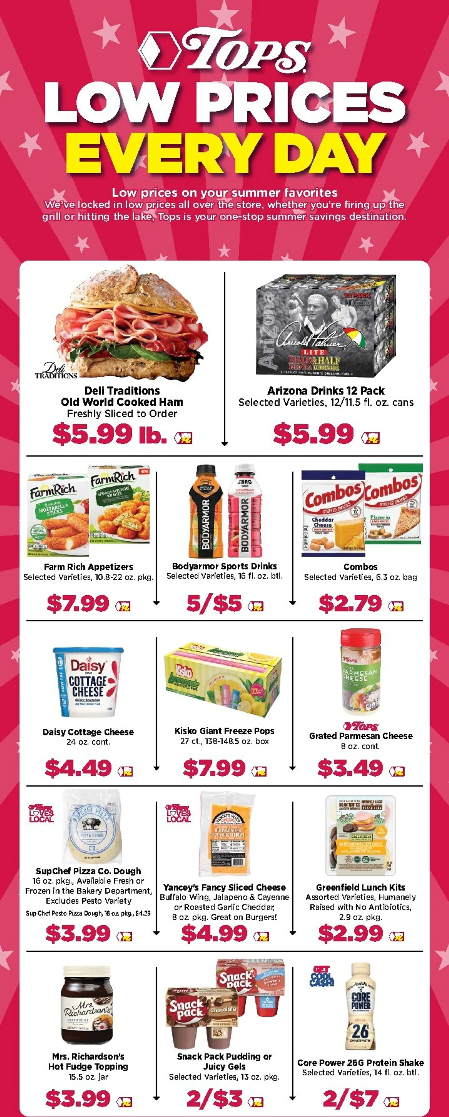 Weekly ad Current Tops Markets leaflet valid from Sunday 07/19/2026 to Saturday 07/25/2026 from July 19 to July 25 2026 - Page 9