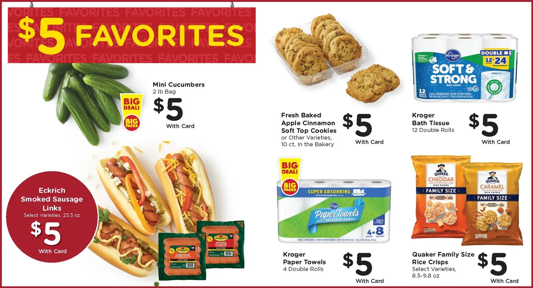 Weekly ad Current Fry's Food Stores leaflet valid from Wednesday 07/29/2026 to Tuesday 08/04/2026 from July 29 to August 4 2026 - Page 15