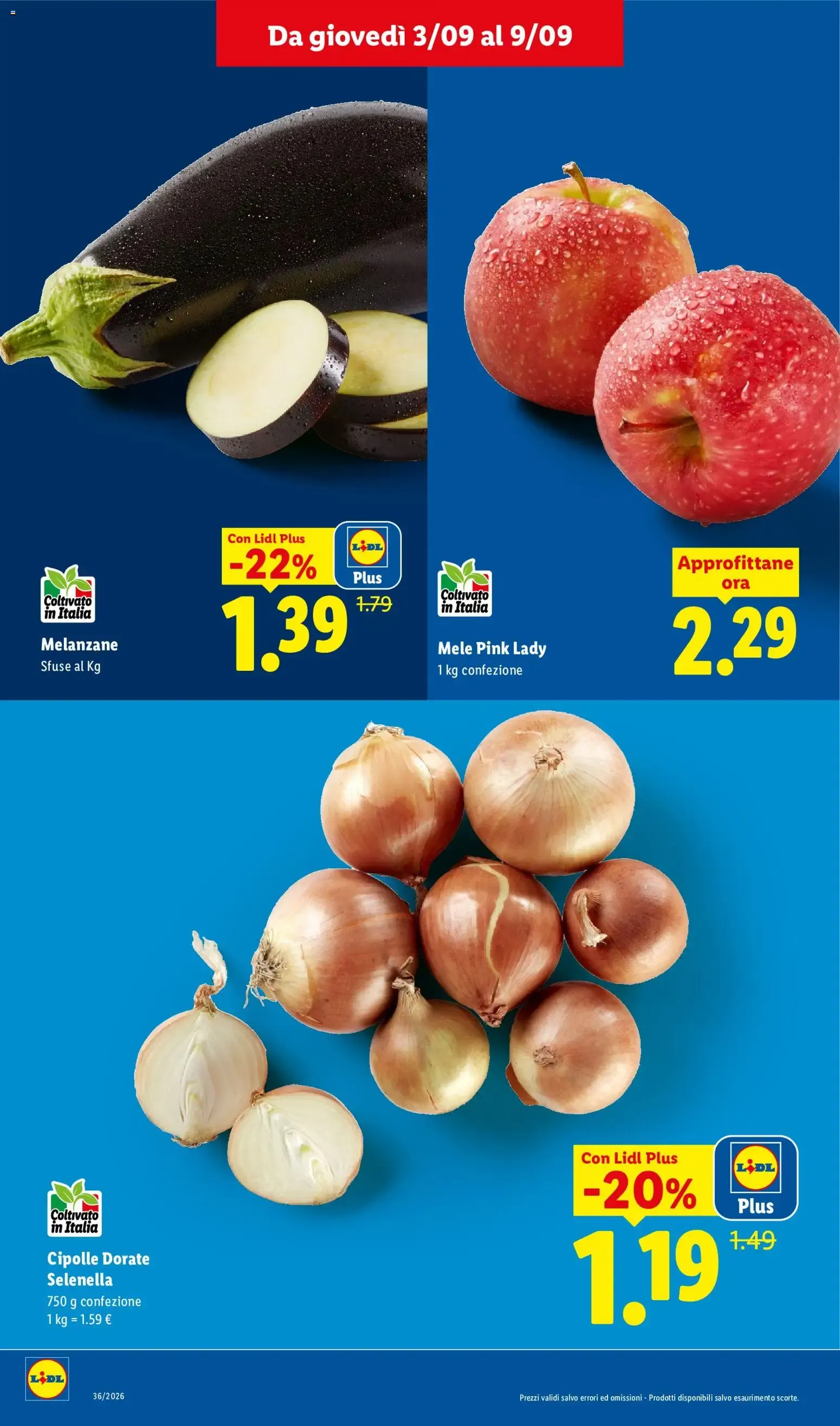 Lidl: Fresca e conveniente? Vale davvero. Del 3 al 9 de septiembre de 2026 da 3 settembre a 9 settembre di 2026 - Pagina del volantino 4