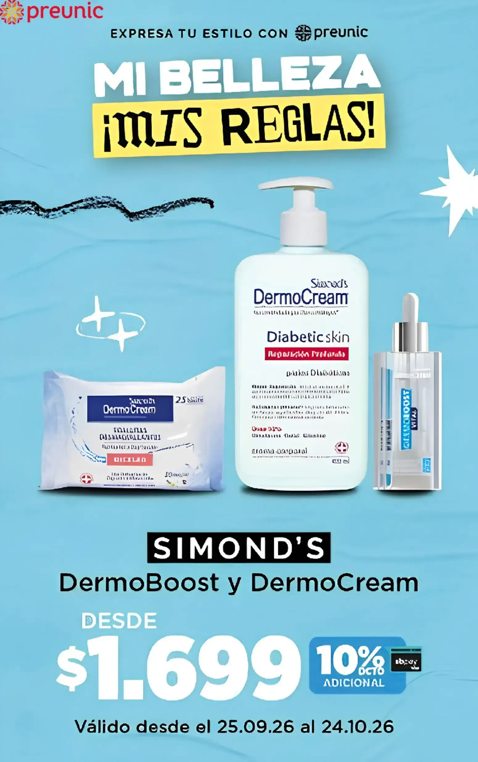 Catálogo de Mi Belleza ¡Mis Reglas! - Simond's DermoBoost y DermoCream 25 de septiembre al 24 de octubre 2026 - Página 1