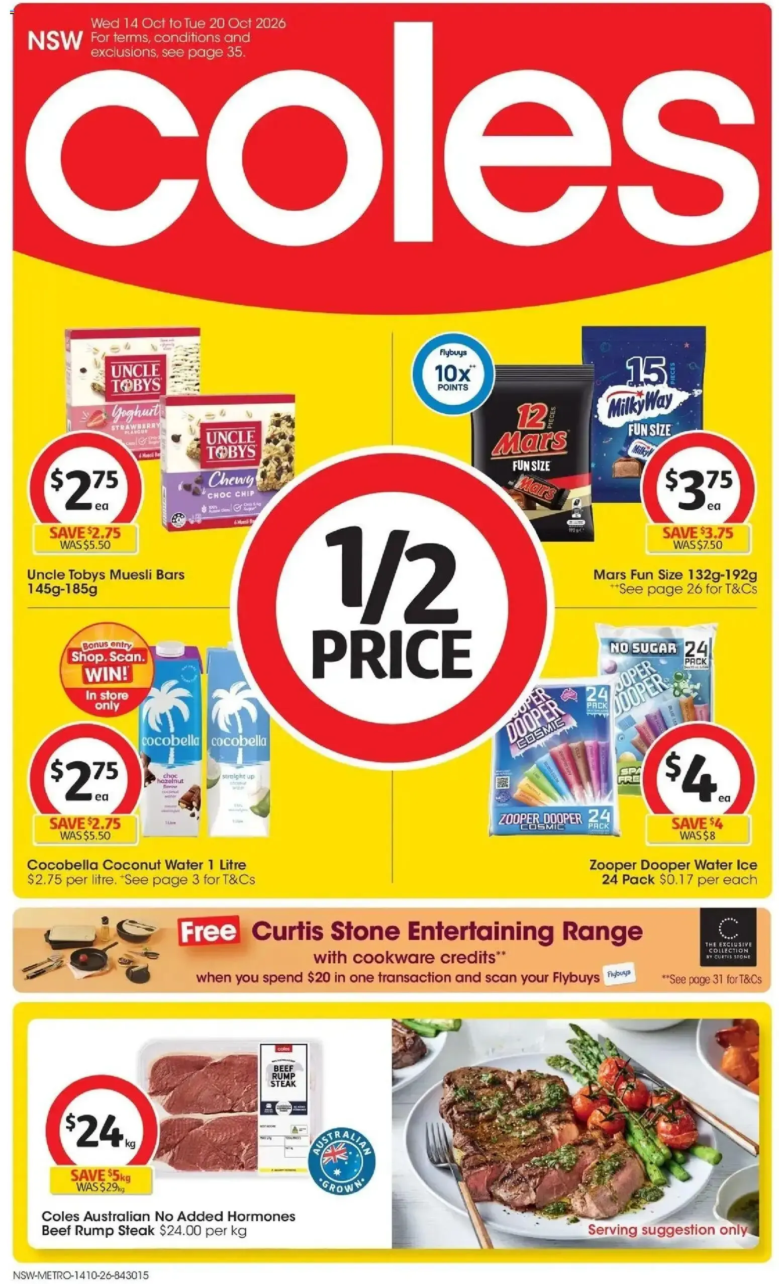 Coles catalogue valid from 14/10/2026 > Online Australia - Catalogue valid from 14 October to 20 October 2026 - page 1