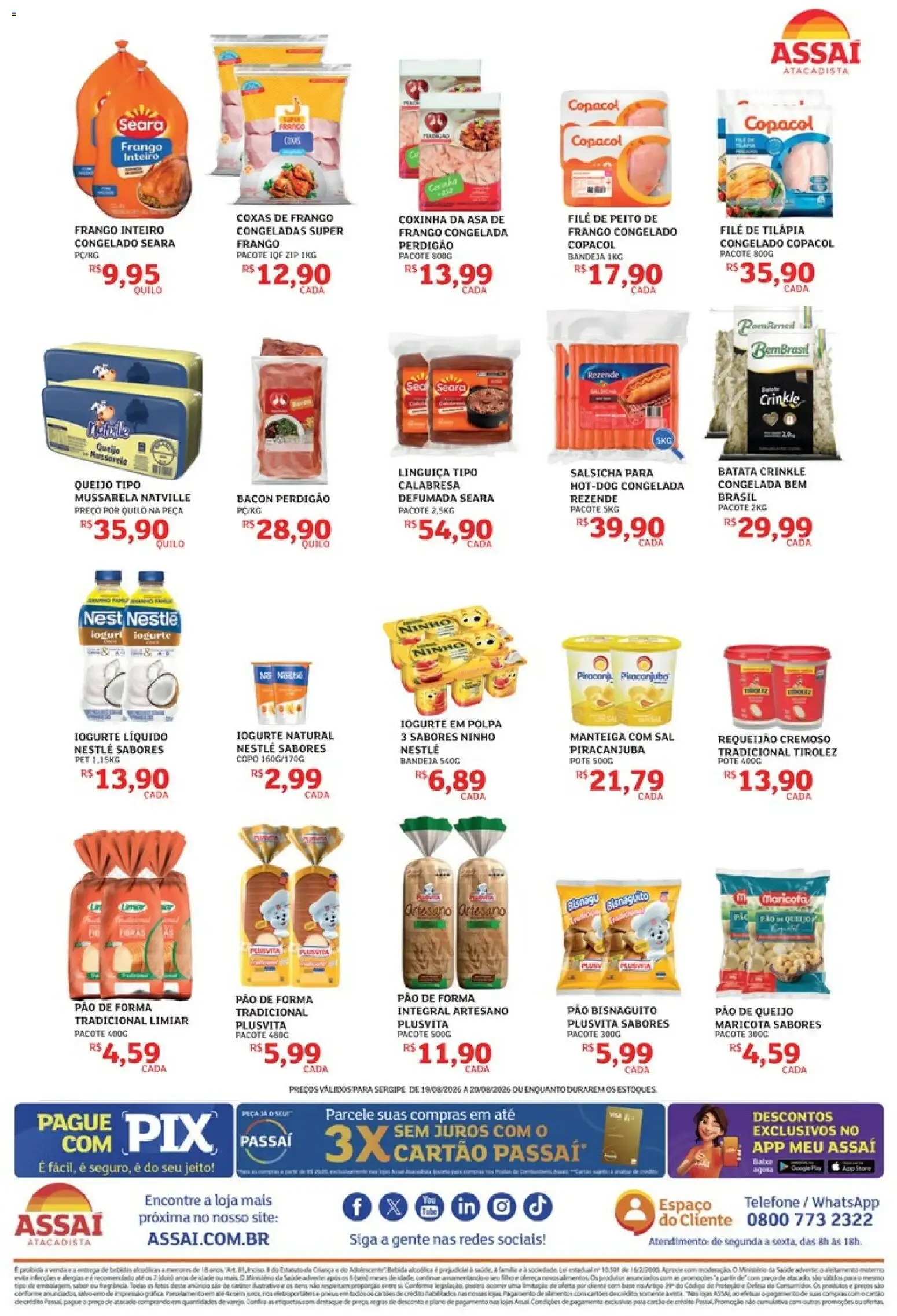 Encarte de Assaí Atacadista ofertas - SE de 19/08/2026 | Promoções Online 19 de agosto até 20 de agosto 2026 - Pagina 2
