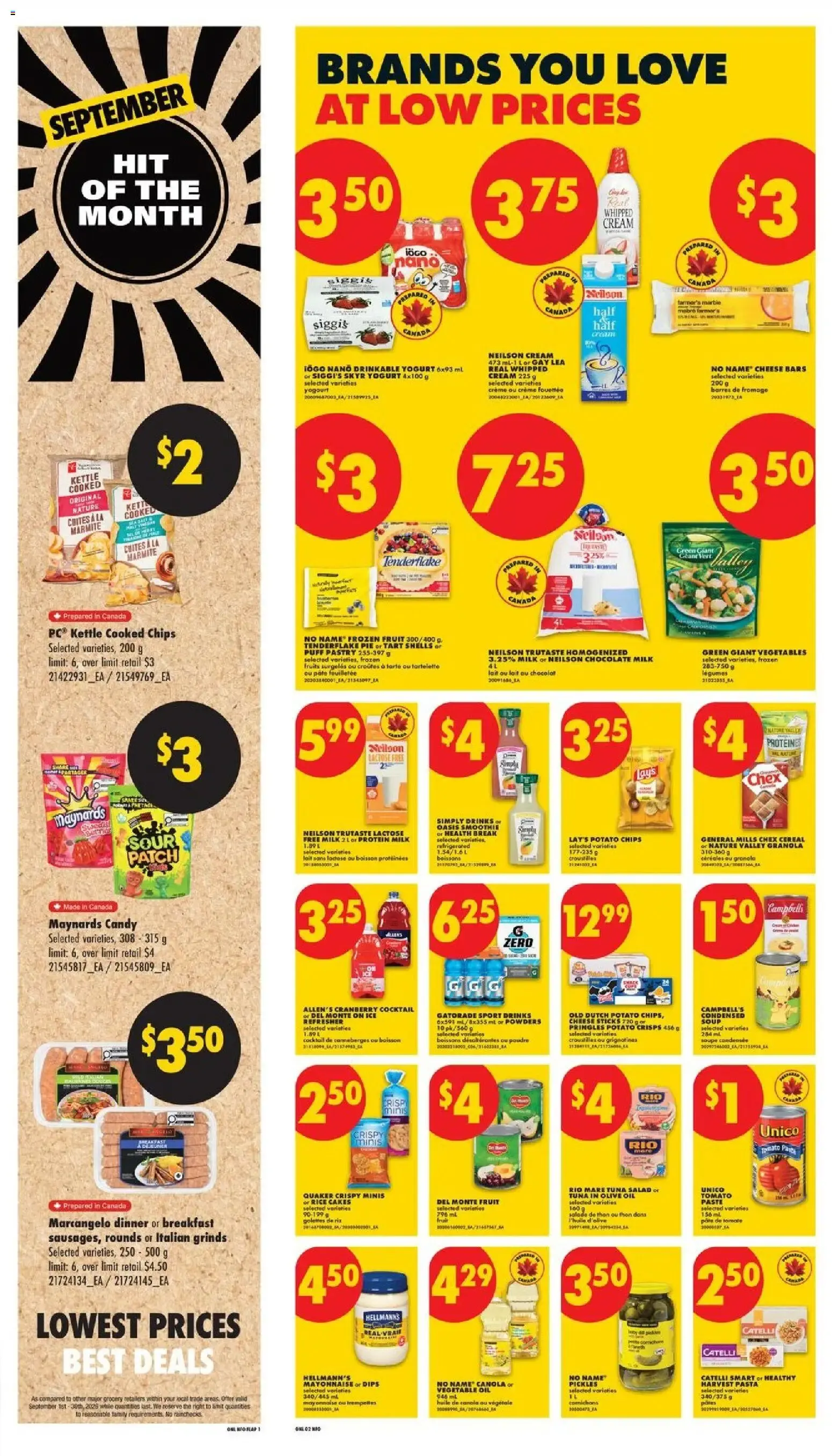 No Frills weekly flyer / circulaire from Sep 24, 2026 > weekly specials & deals from September 24 to September 30 2026 - flyer page 7