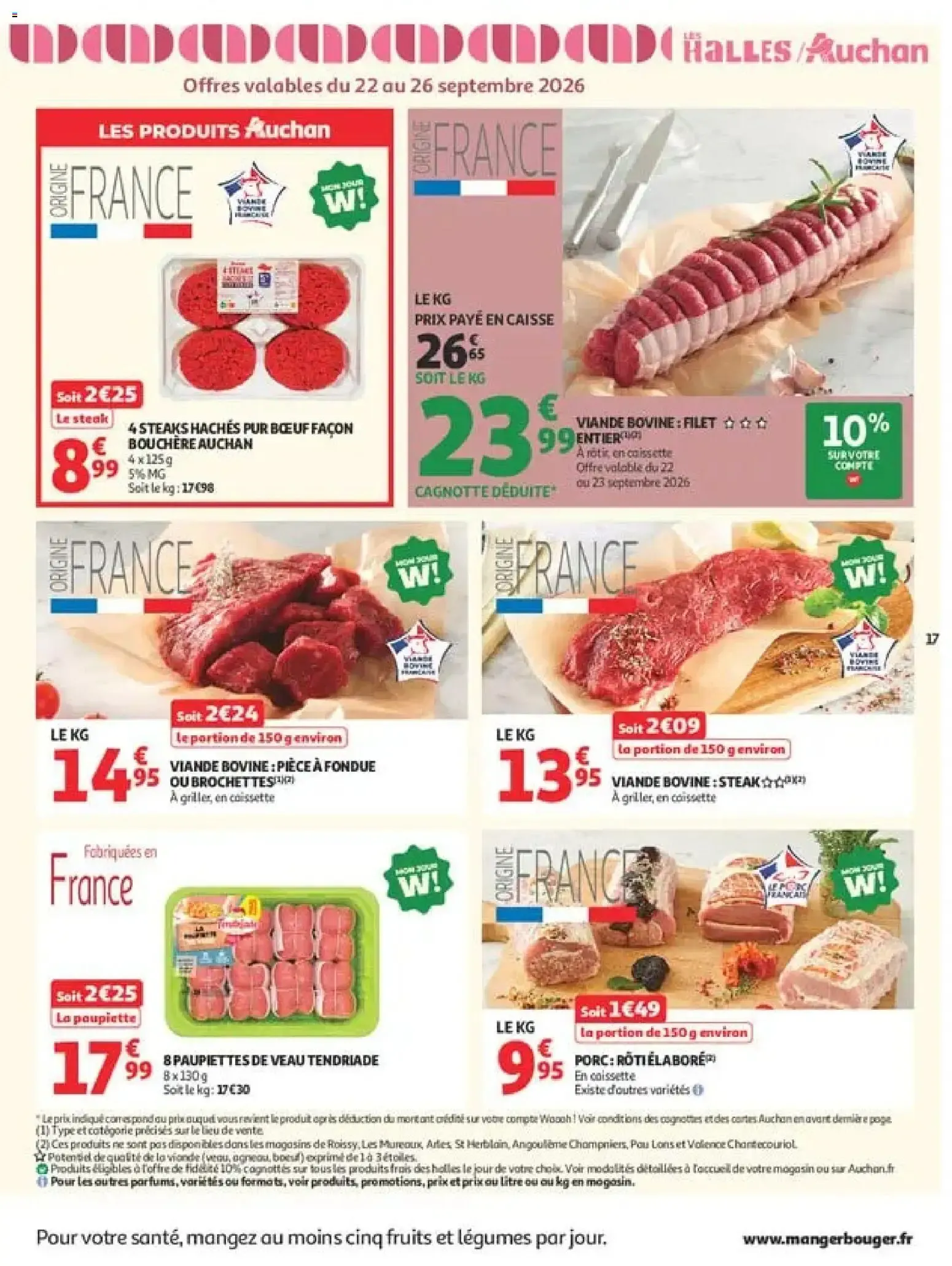 Auchan Saveurs d'Asie hypers à partir du 22/09/2026 - promo en ligne du 22 septembre au 4 octobre 2026 - Catalogue page 17