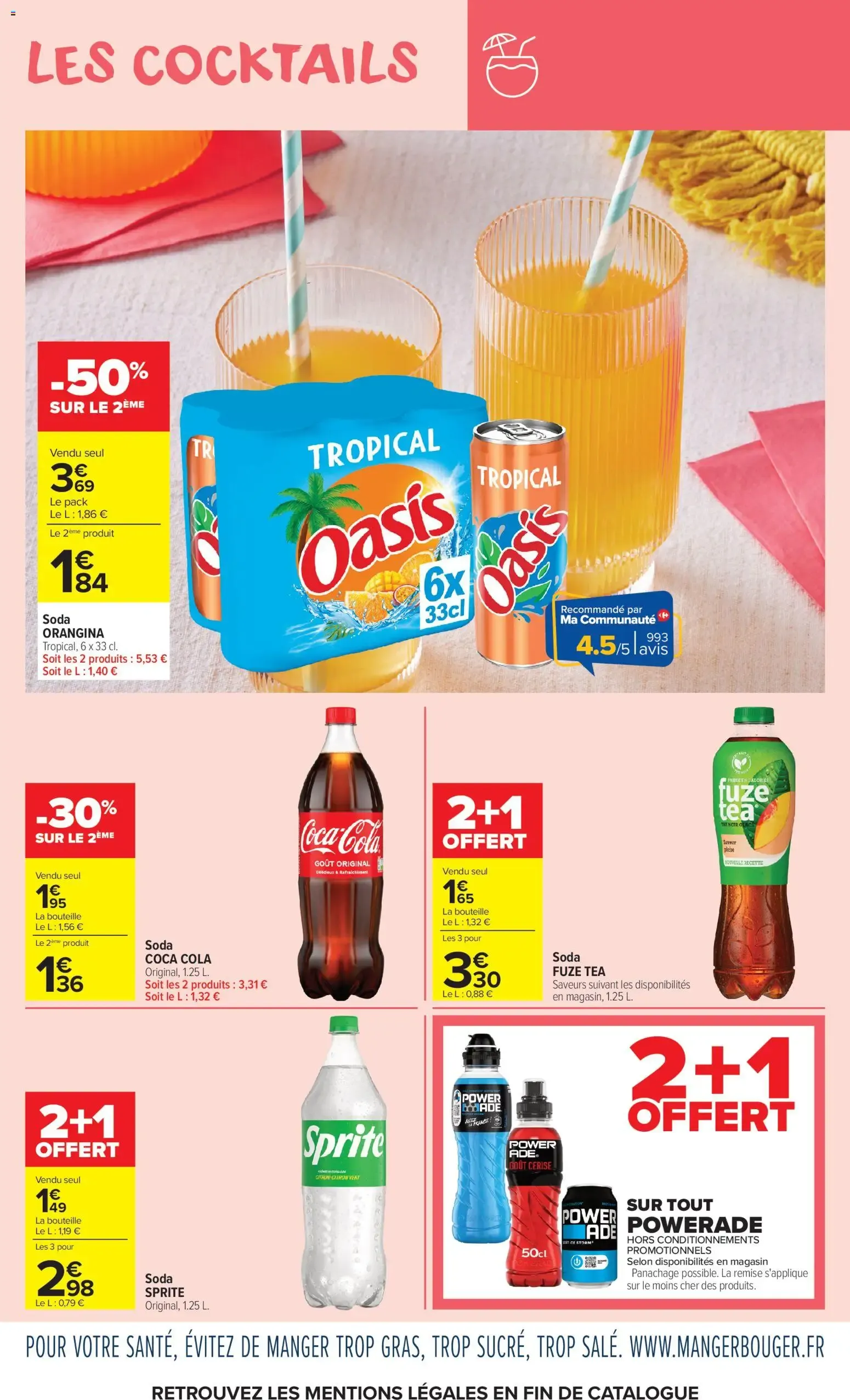 Carrefour Market Les cocktails à partir du 28/07/2026 - promo en ligne du 28 juillet au 9 août 2026 - Catalogue page 11