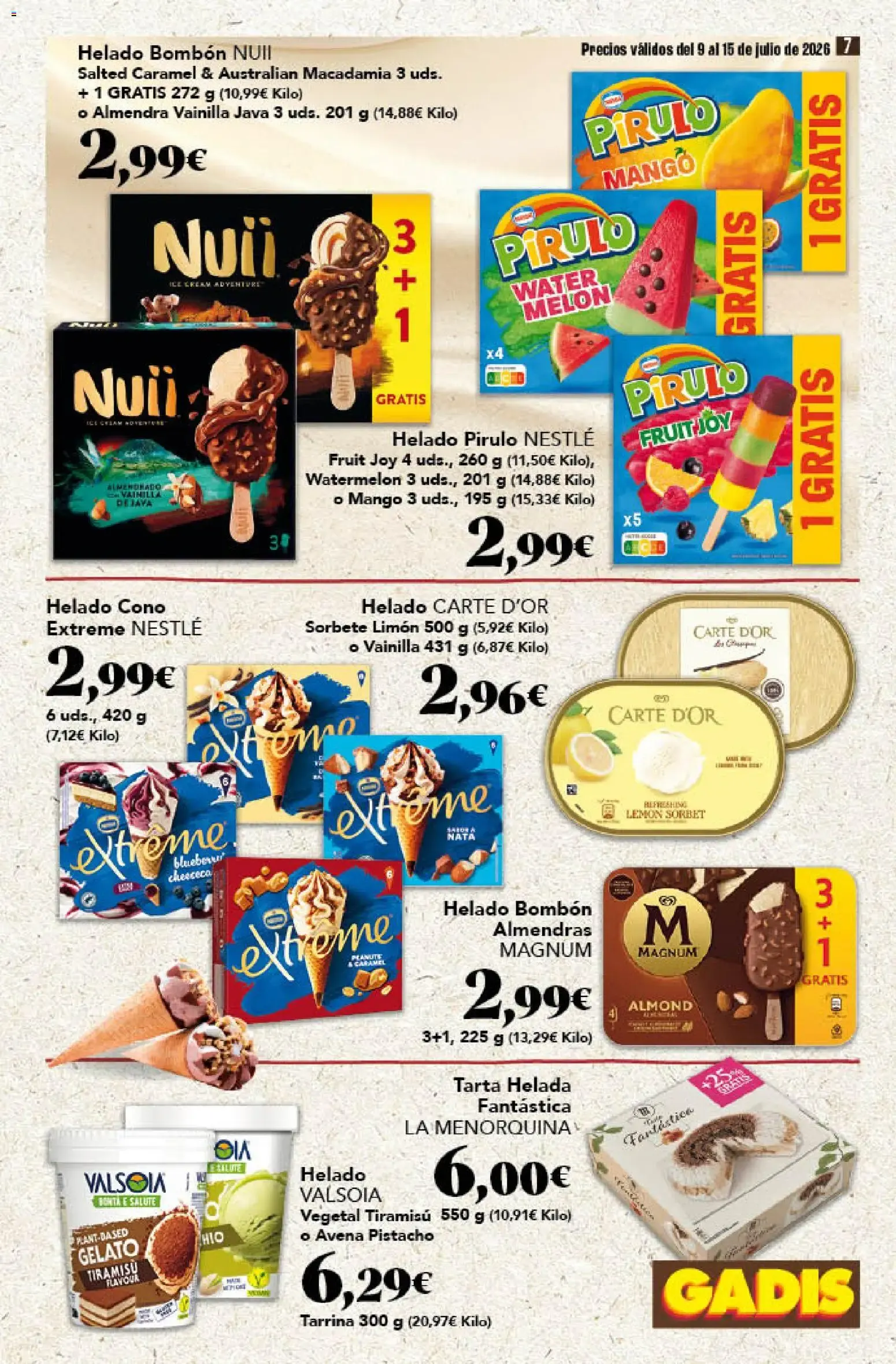 Catálogo de Gadis: Precios Redondos 9 de julio al 15 de julio 2026 - Página 7