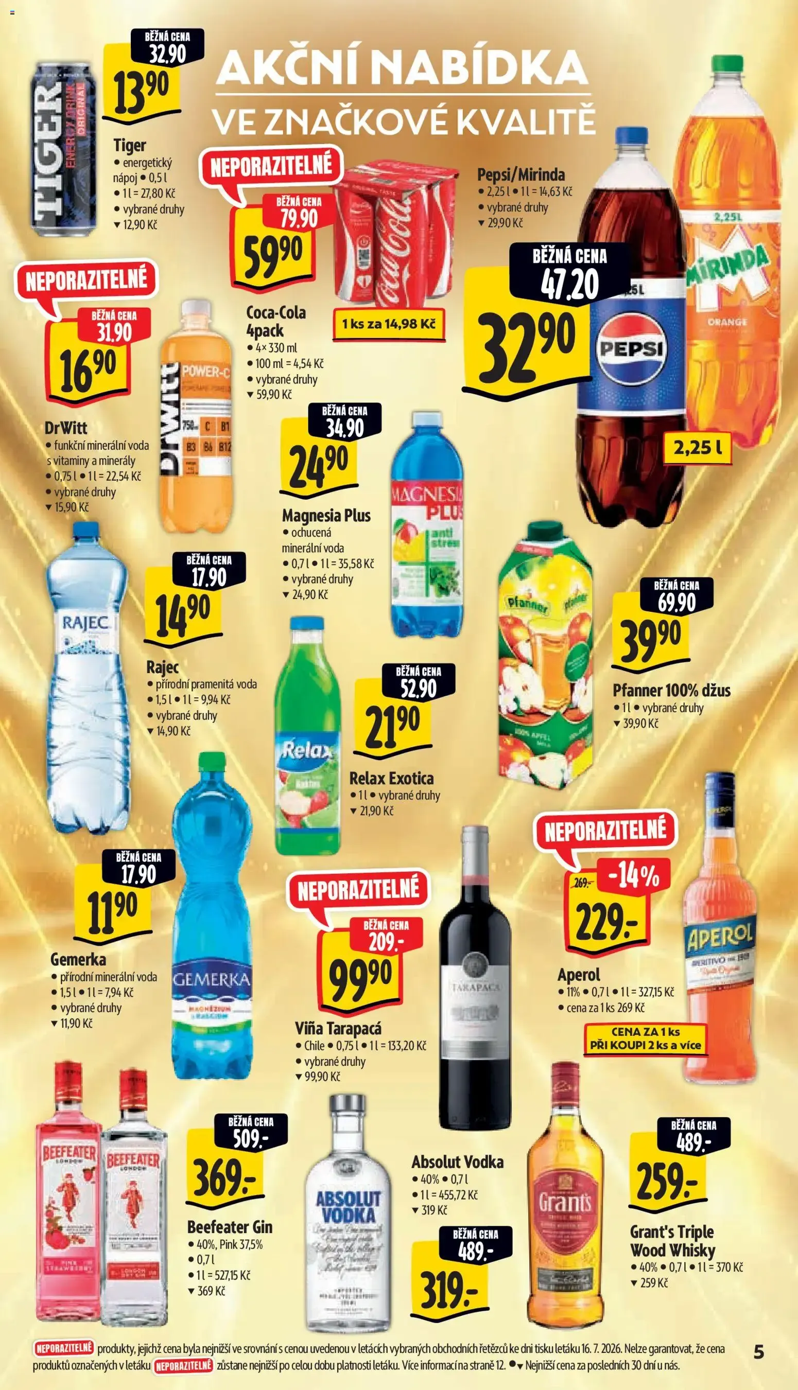 Albert leták - Supermarket - Ostrava od 22.07.2026 - Akční leták - 22. července 28. července 2026 - Page 15