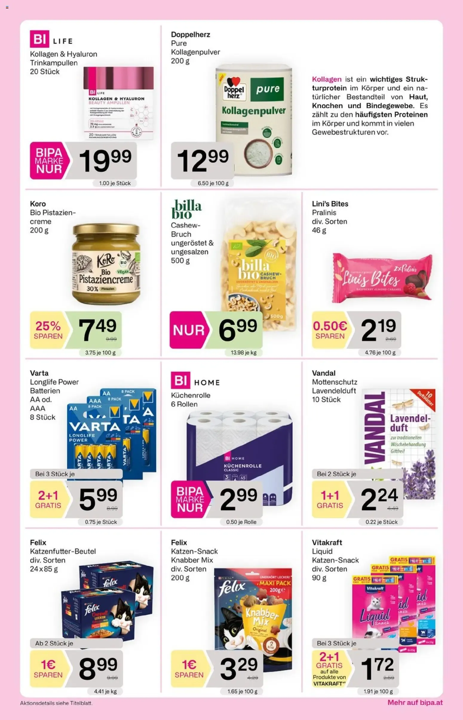 BIPA Baby Weeks von 6. August bis 19. August 2026 - Flugblätt seite  7