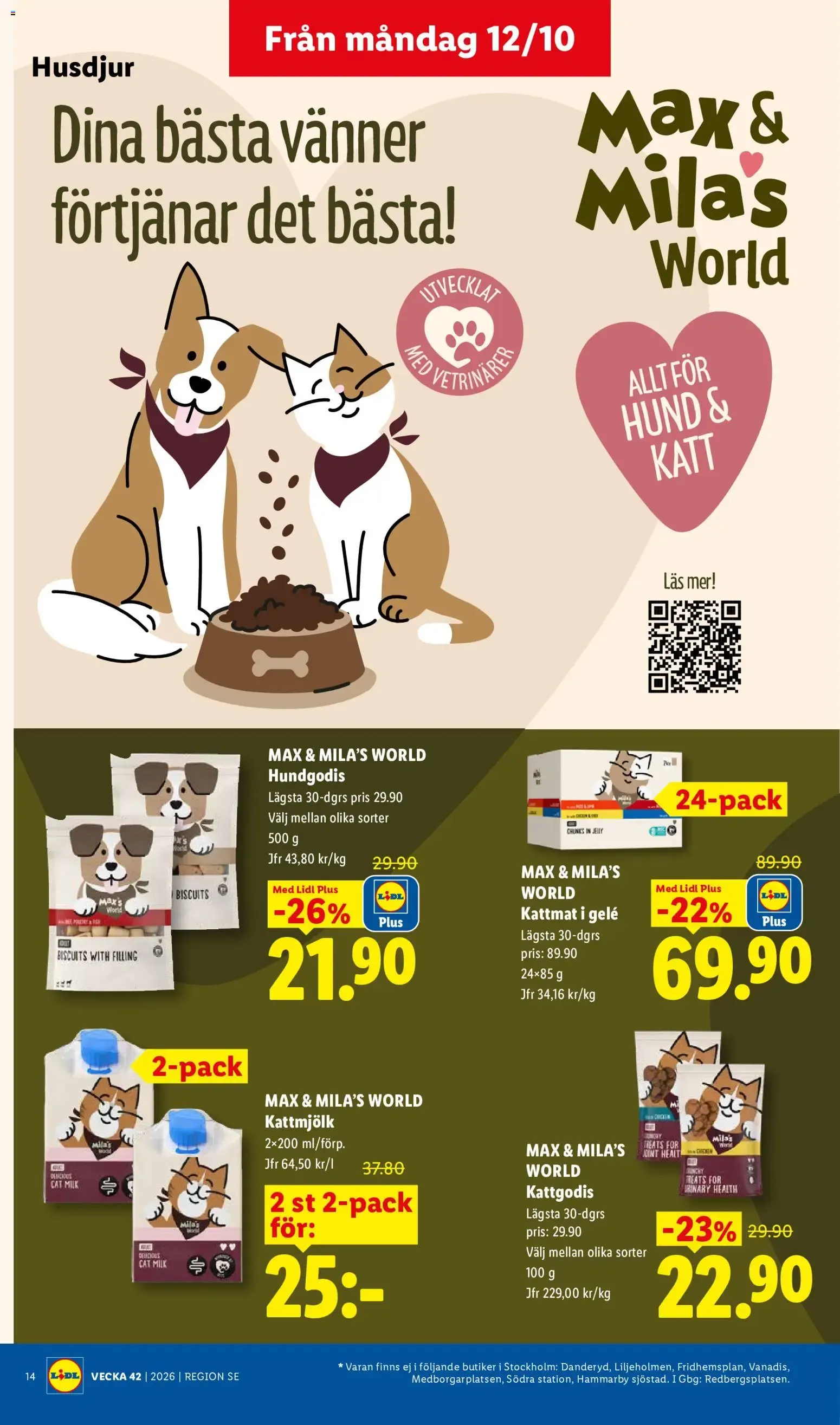 Leva Lidl. Det lönar sig. från 12 oktober till 18 oktober 2026 - Reklamblad sidor 19