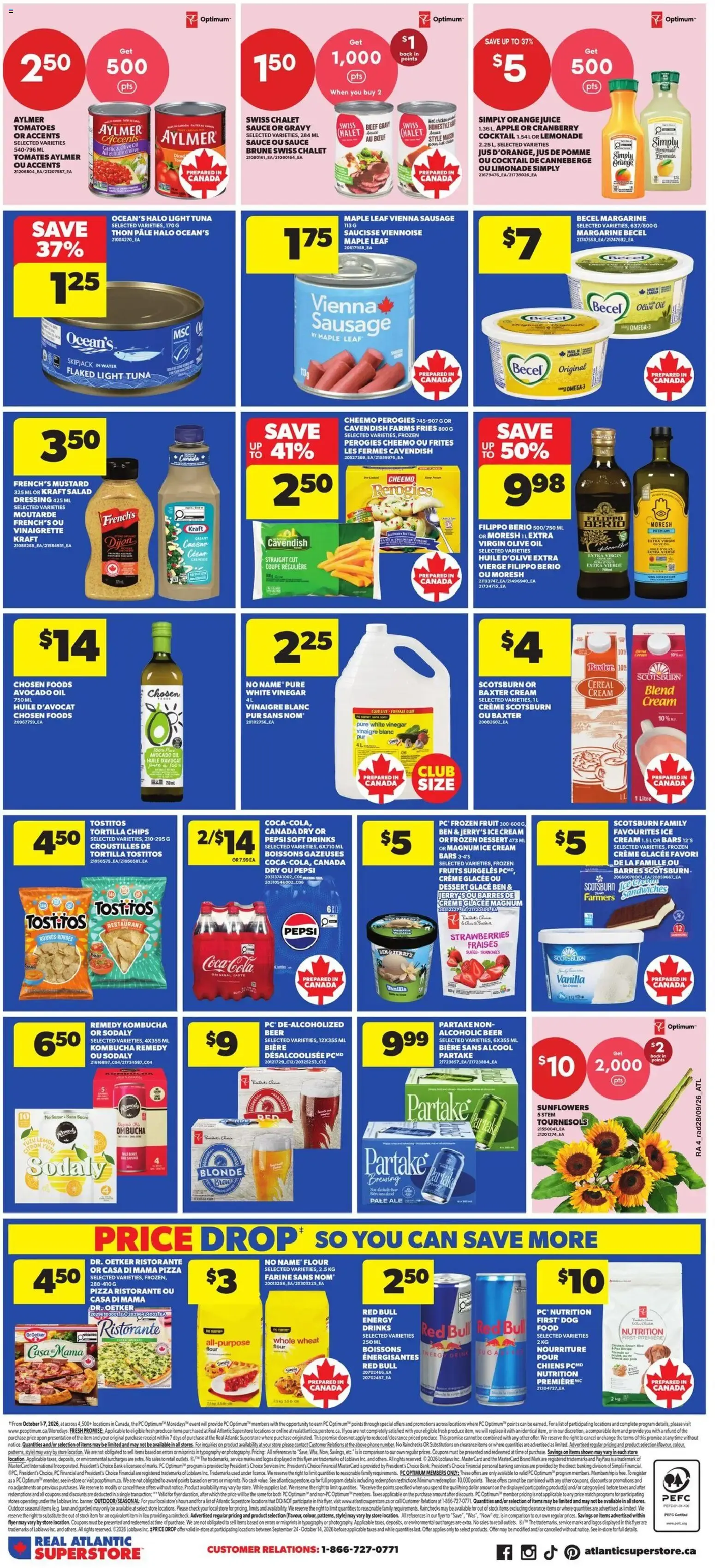 1000s of New Lowered Prices - Save on Groceries from October 1 to October 7 2026 - flyer page 3