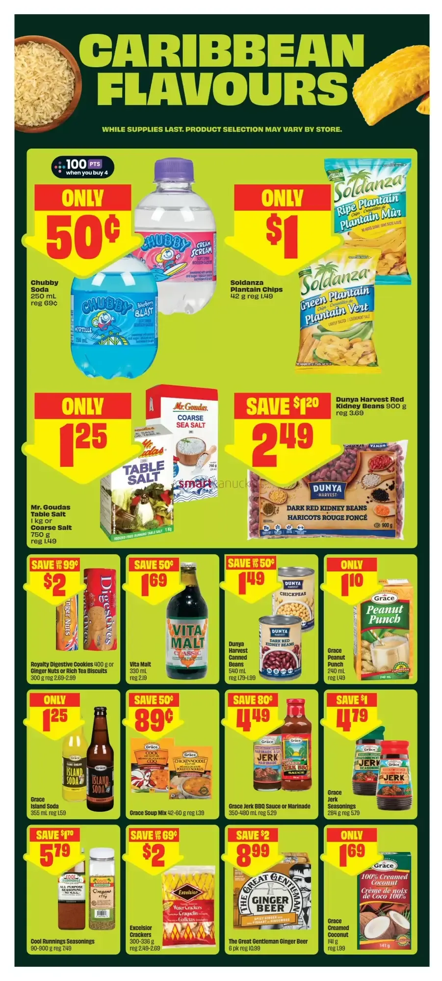 CHALO! FRESH CO DEALS UNDER $5 from July 23 to July 29 2026 - flyer page 12