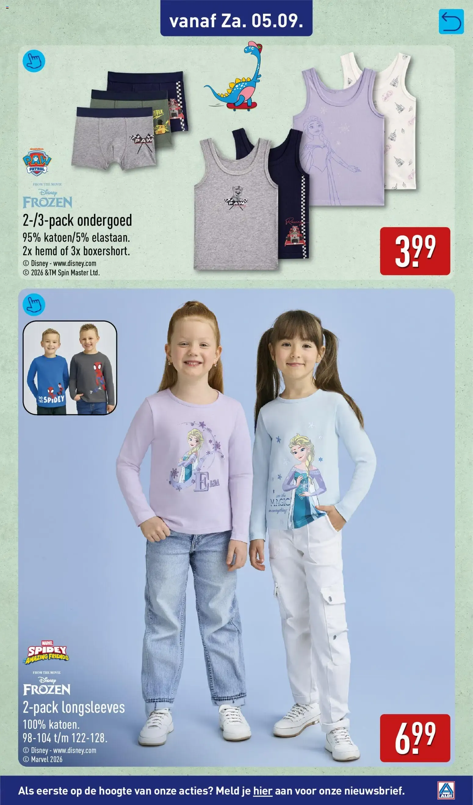 Aldi Fans van Voordeel van 31 augustus tot 6 september 2026 - Folder pagina 63