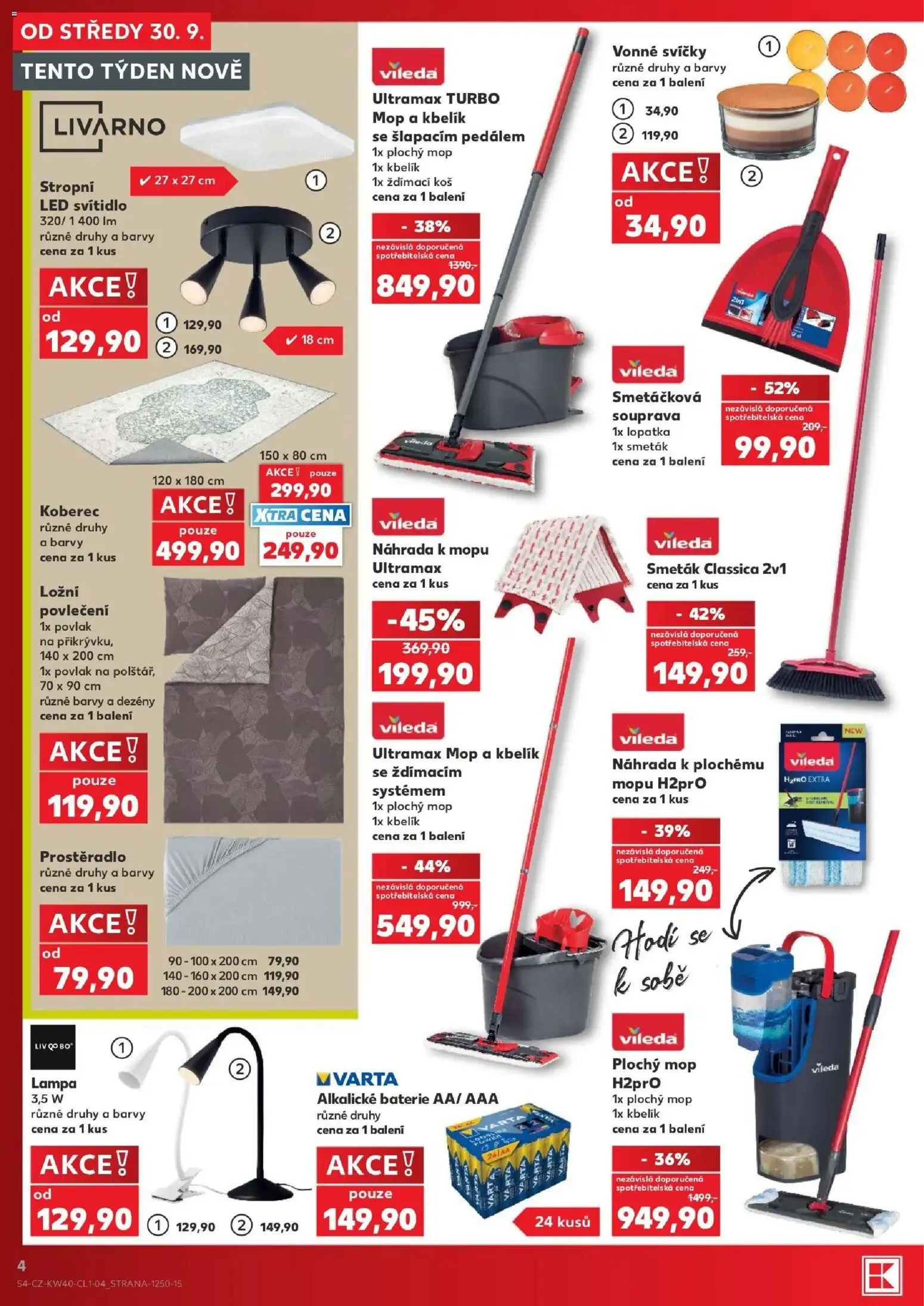Kaufland leták - Praha 8 od 30.09.2026 - Nový na příští týden - 30. září 6. října 2026 - Page 4