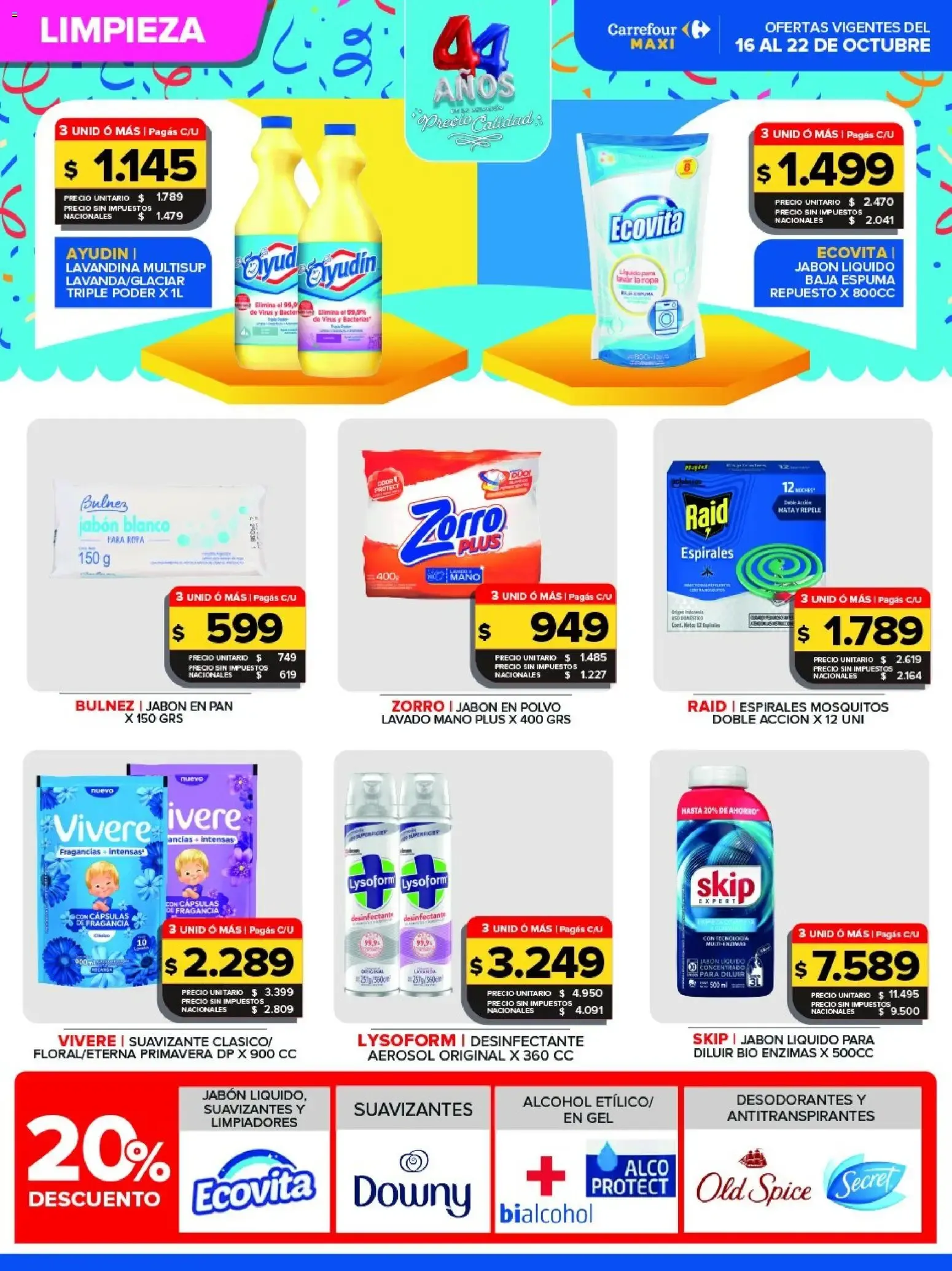 Ofertas de Carrefour Maxi catálogo del 16/10/2026 - 22/10/2026 16 de octubre al 22 de octubre 2026 - Página 7 del catálogo