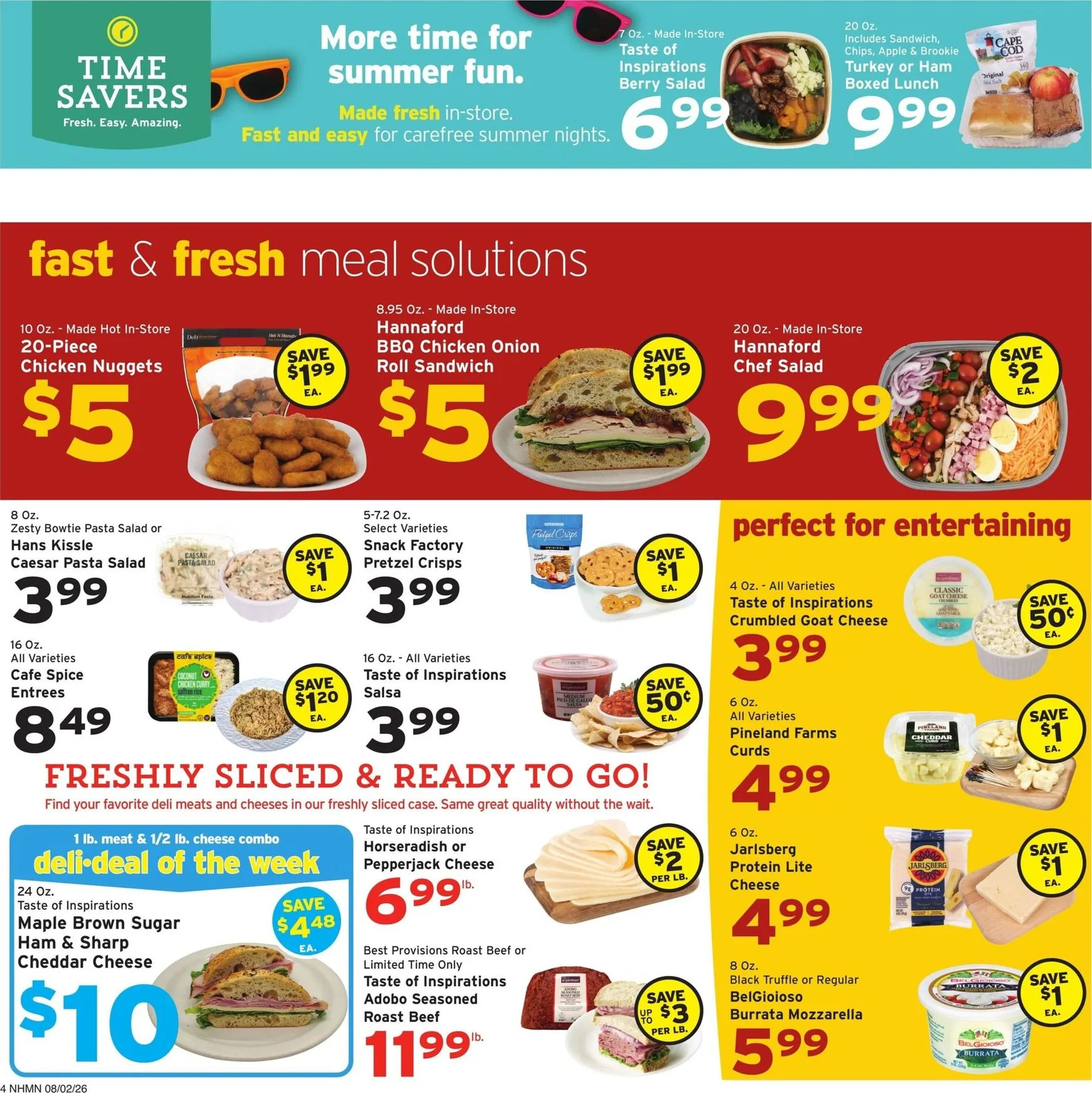 Weekly ad Hannaford: Ofertas de la semana from August 2 to August 8 2026 - Page 4