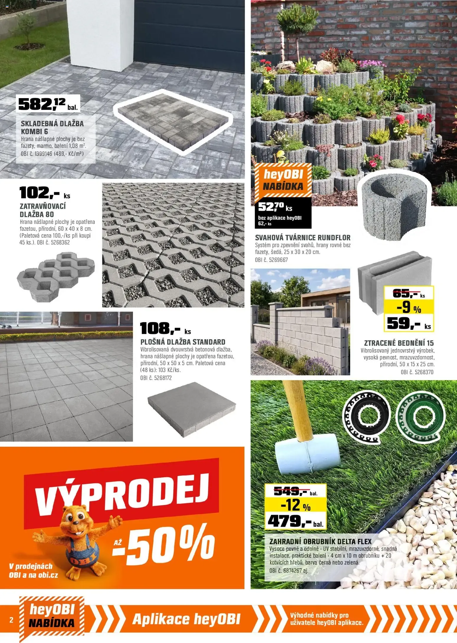 OBI leták od 01.08.2026 - akční nabídka - 1. srpna 31. srpna 2026 - Page 2