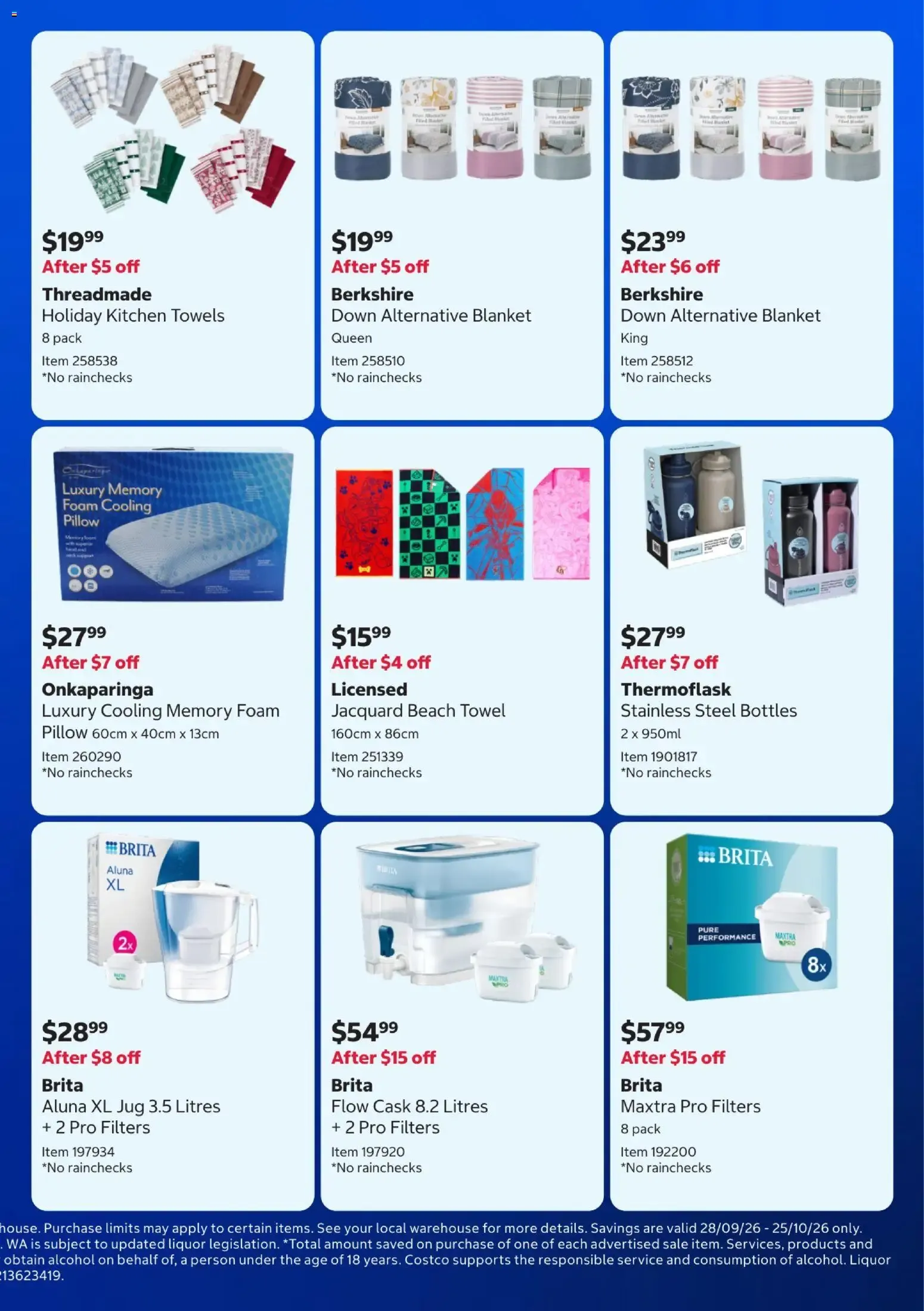Costco Wholesale In-Warehouse Savings - Catalogue valid from 28 September to 25 October 2026 - page 3