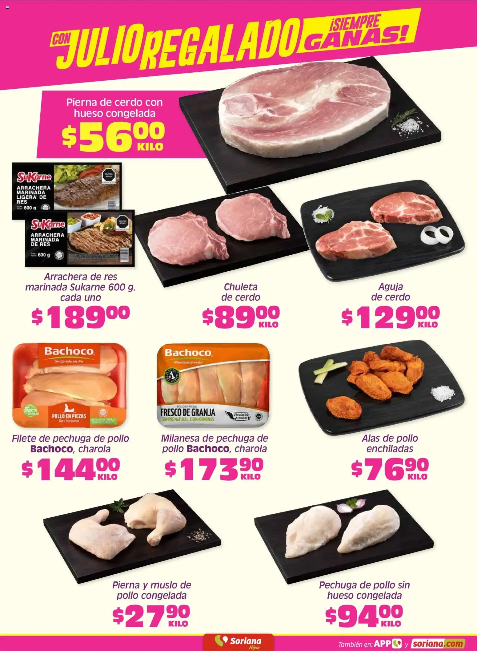 Catálogo de SORIANA ofertas hoy de 10/07/2026 - Folleto Julio 10 de julio al 13 de julio 2026 - Pagina 4