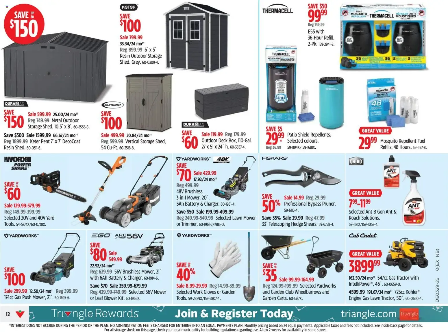 Canadian Tire weekly flyer from Jul 16, 2026 > weekly specials & deals from July 16 to July 22 2026 - flyer page 12