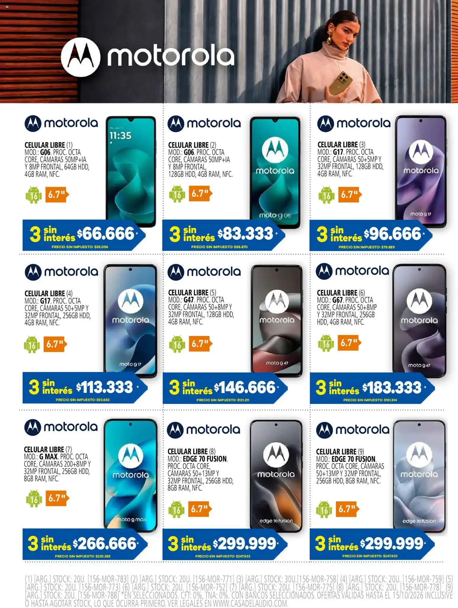 Ofertas de Casa del Audio: Para cada mamá, un regalo especial 1 de octubre al 15 de octubre 2026 - Página 15 del catálogo