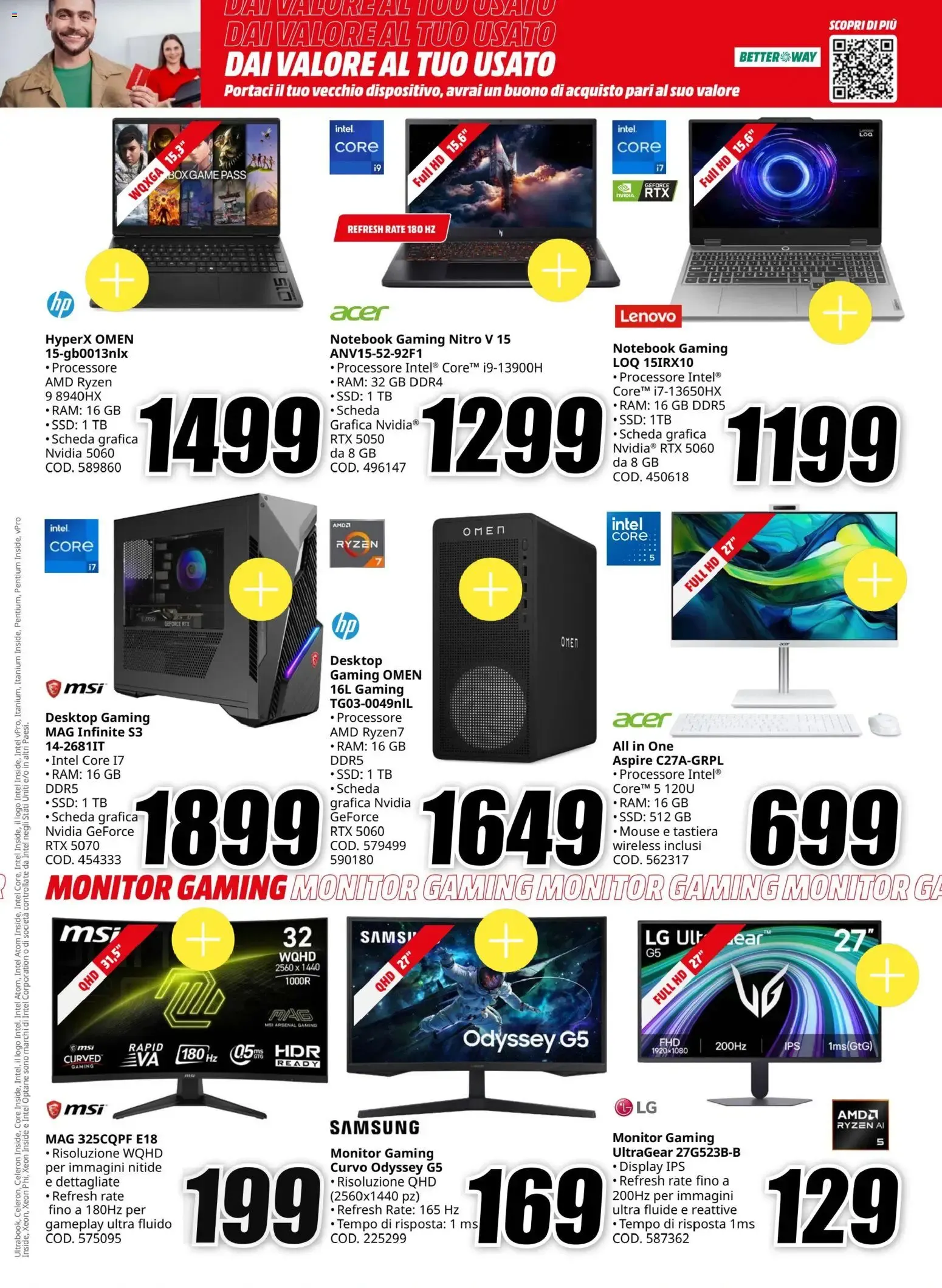 Nuovo Media World volantino Prestazioni al top dal 01/08/2026 > offerte anteprima 🛍️ da 1 agosto a 14 agosto di 2026 - Pagina del volantino 5