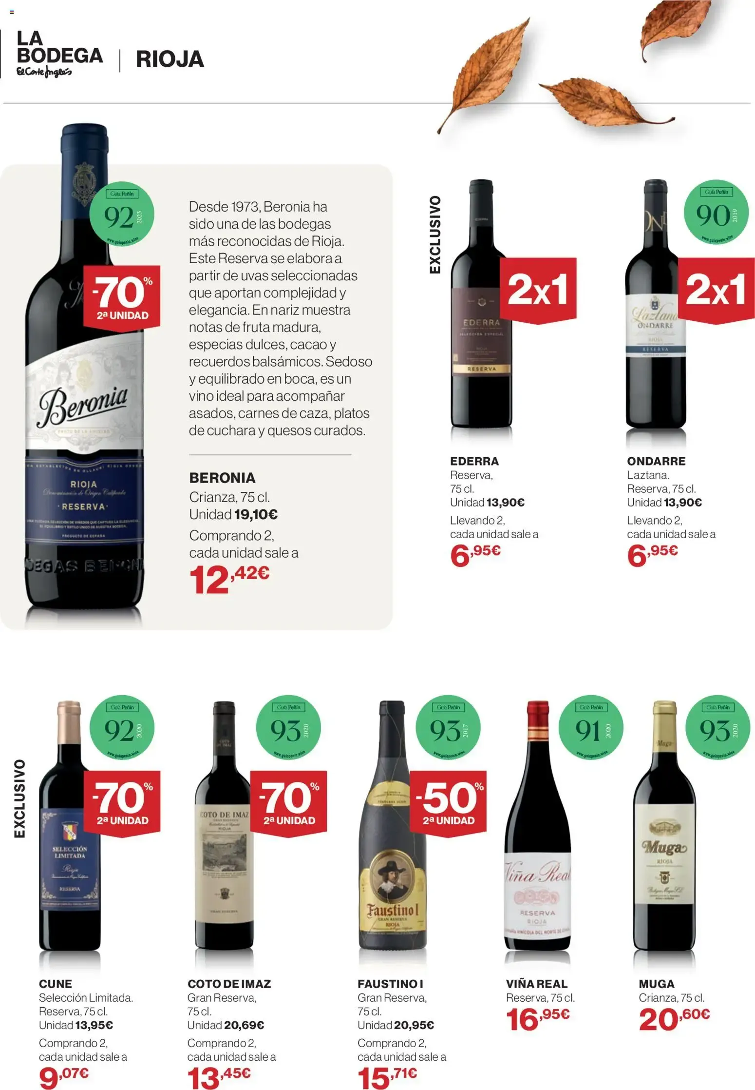 Catálogo de El Corte Inglés Bodega 01/10/2026 │Catálogo 1 de octubre al 14 de octubre 2026 - Página 8