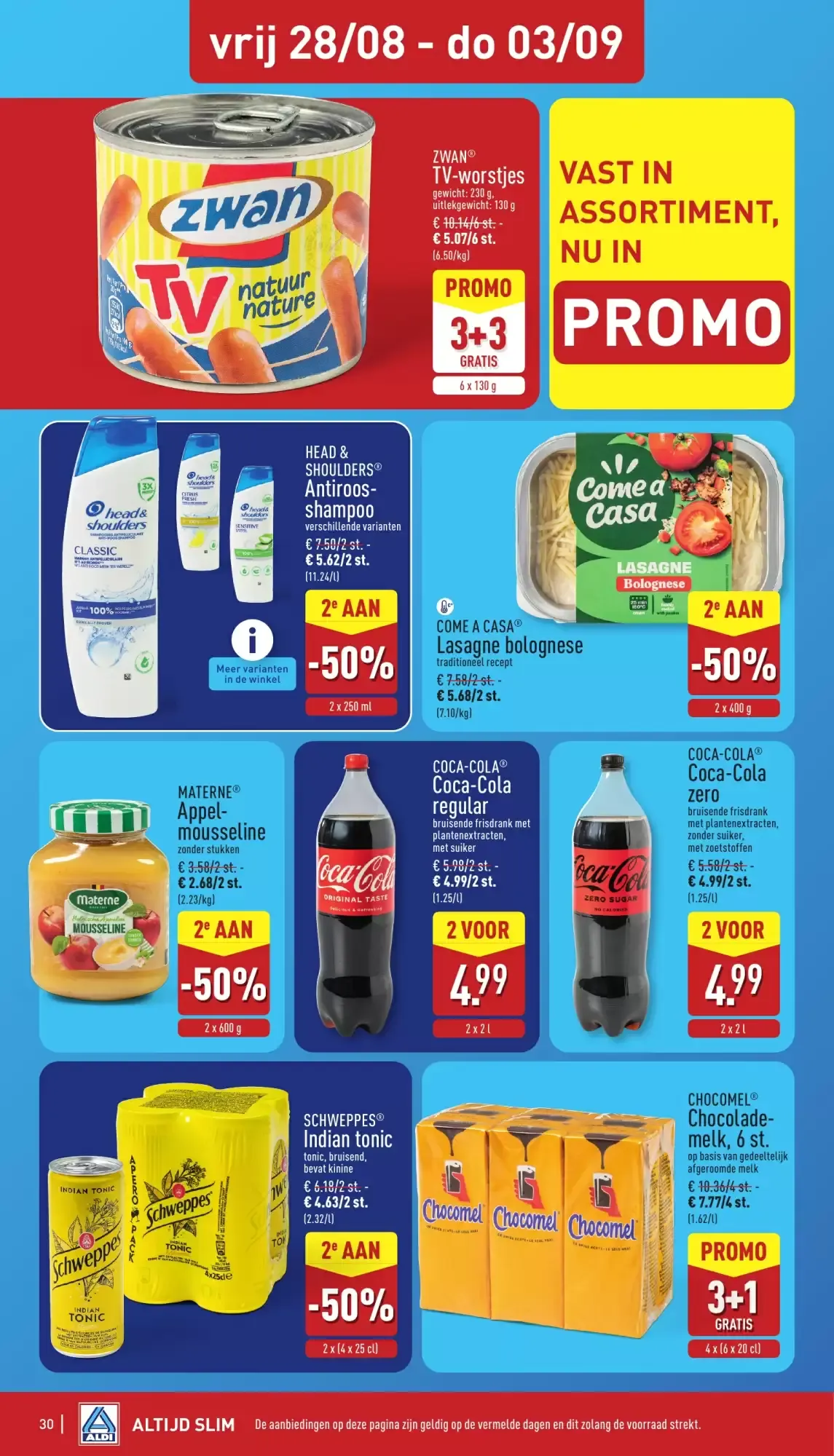 ALDI Folder van ma 24/08 t.e.m. zat 29/08 van 24 augustus tot 29 augustus 2026 - folder pagina 30