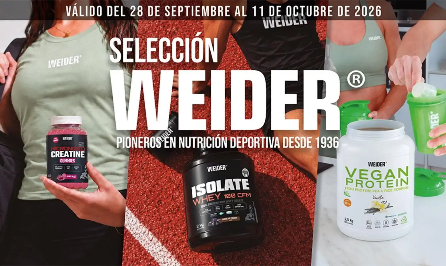 Catálogo de Selección Weider 28 de septiembre al 11 de octubre 2026 - Página 1