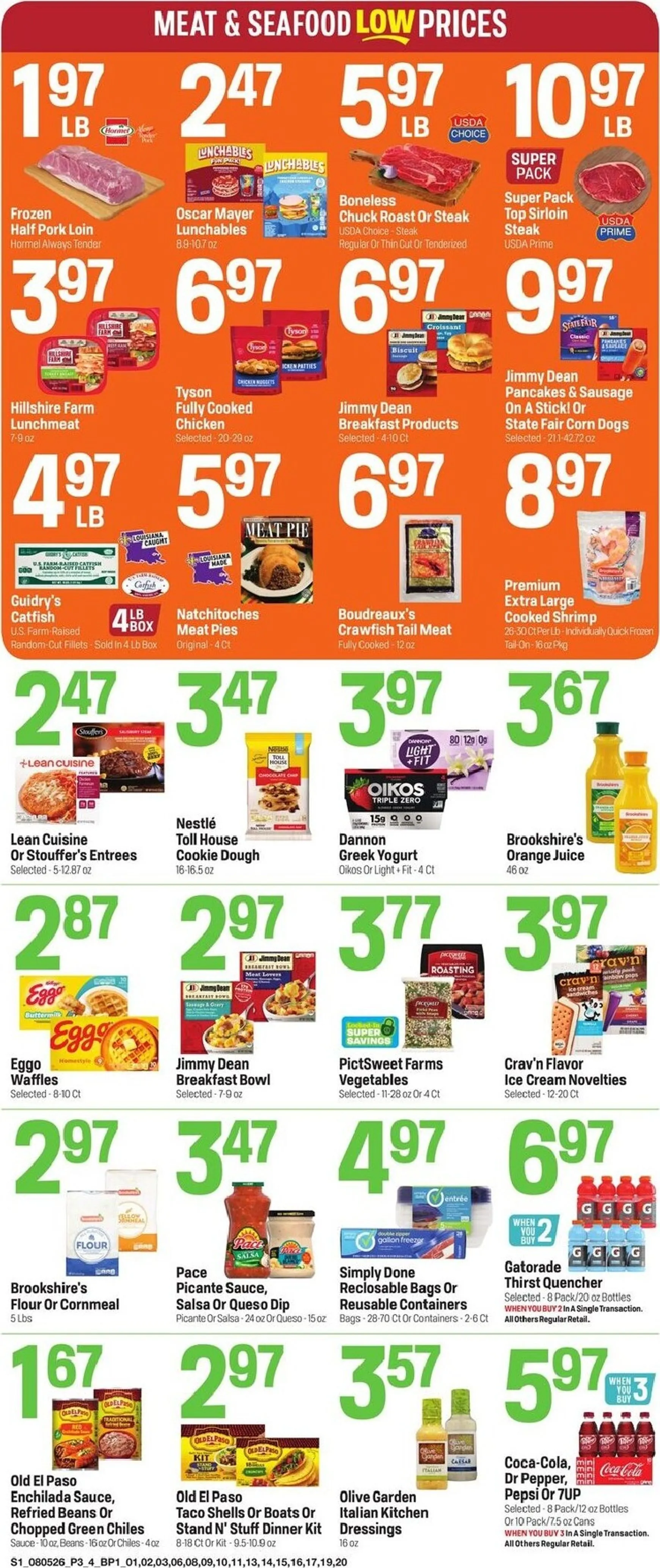 Weekly ad Current Super 1 Foods leaflet valid from Wednesday 08/05/2026 to Tuesday 08/11/2026 from August 5 to August 11 2026 - Page 3