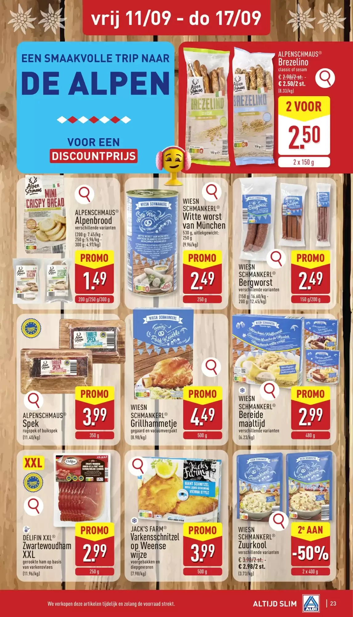 ALDI Folder van ma 07/09 t.e.m. zat 12/09 van 7 september tot 12 september 2026 - folder pagina 23