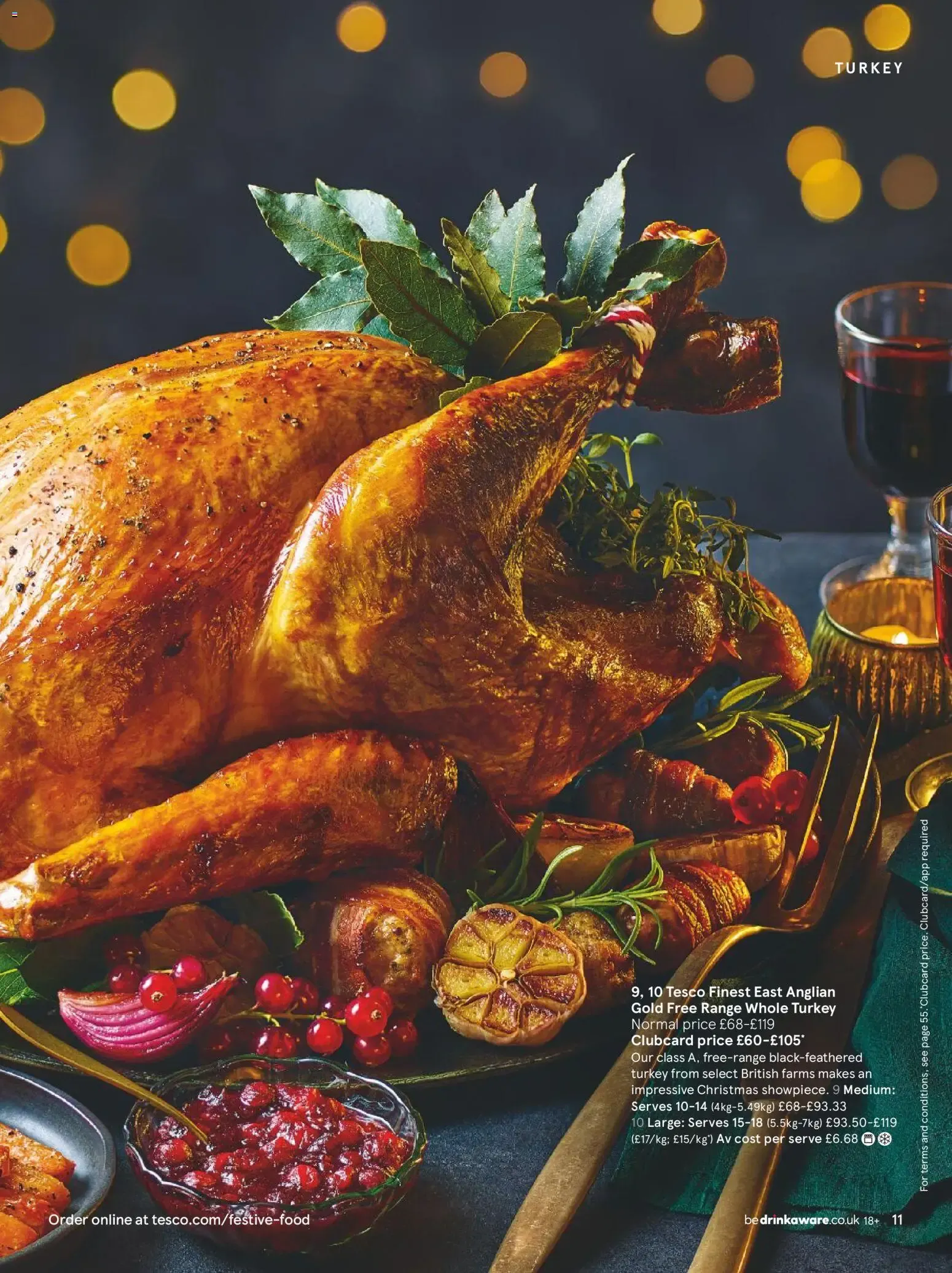 TESCO finest FESTIVE FOOD TO ORDER from 1 October to 31 October 2026 - Catalogue Page 11