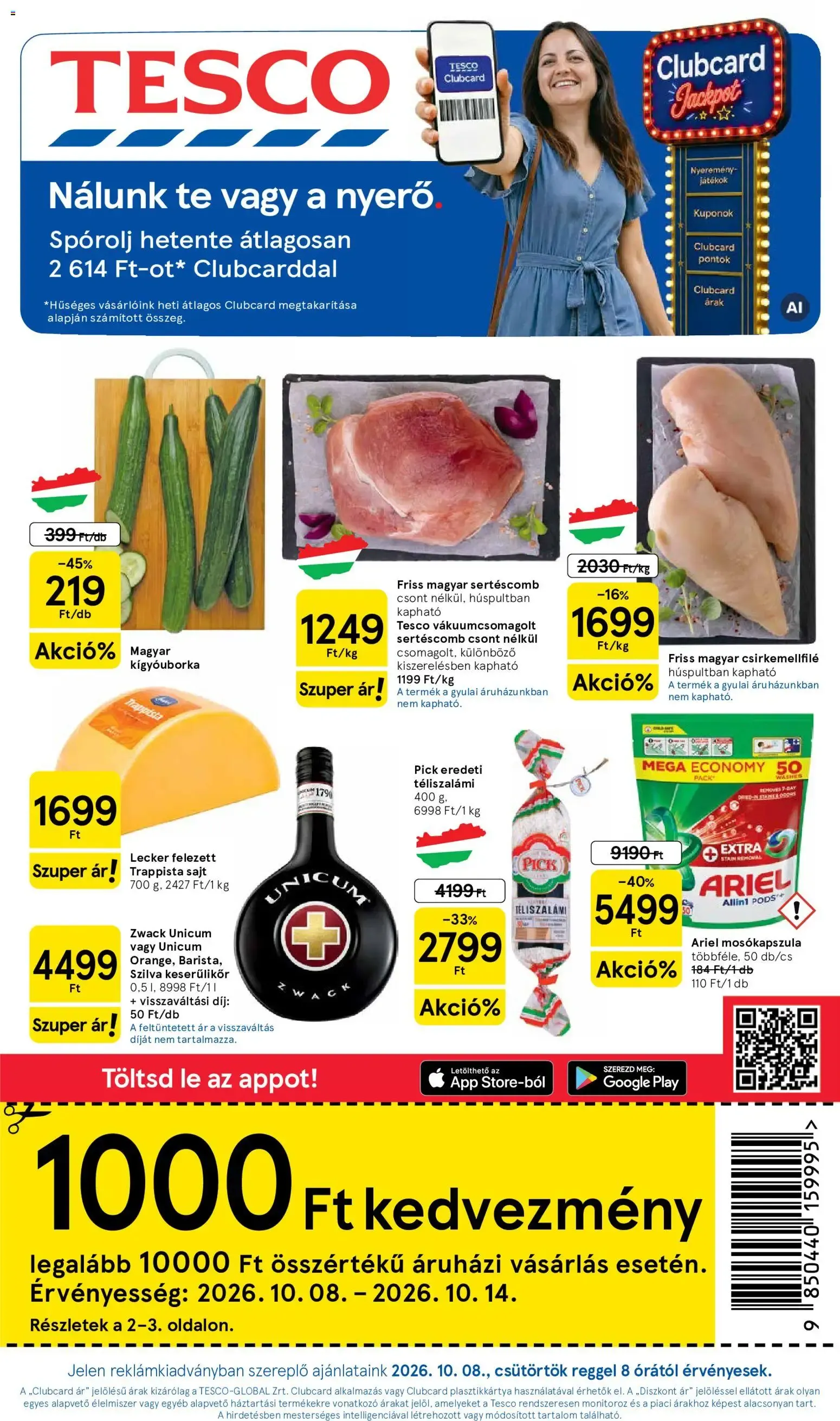 Tesco: Nálunk Te vagy a nyerő