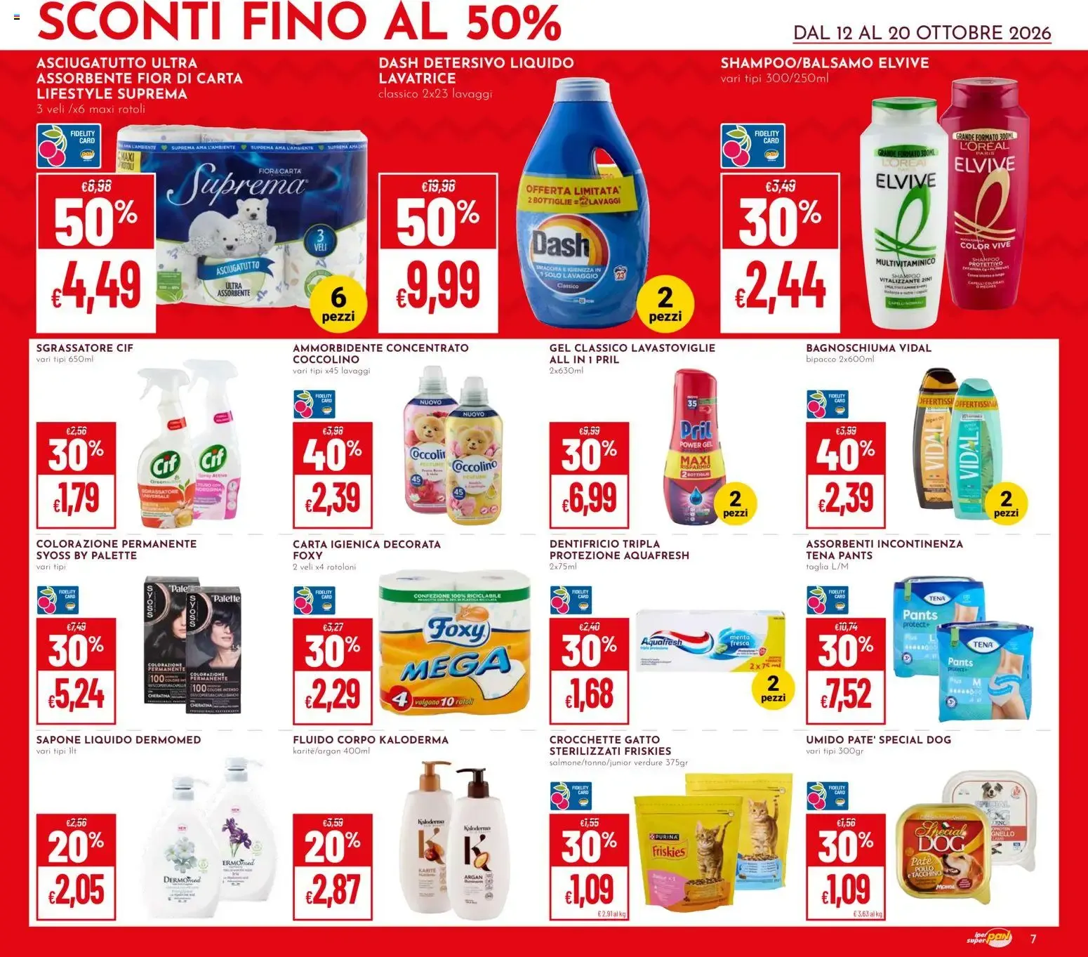 Iper Pan & Superpan: Sconti fino al 50% da 12 ottobre a 20 ottobre di 2026 - Pagina del volantino 7