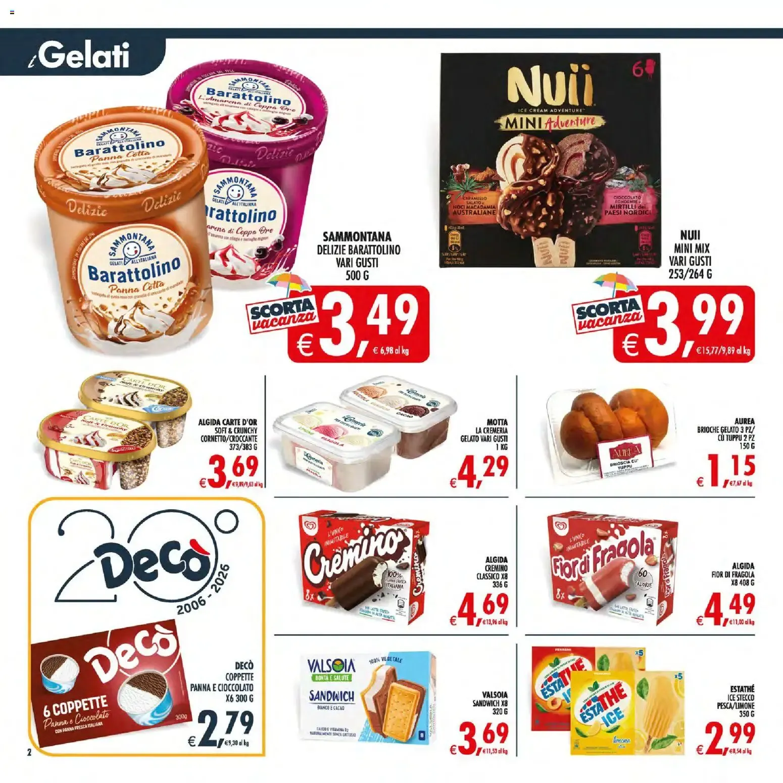Nuovo Decò volantino Maxistore, Supermercati, Local Sicilia dal 21/07/2026 > offerte anteprima 🛍️ da 21 luglio a 30 luglio di 2026 - Pagina del volantino 2