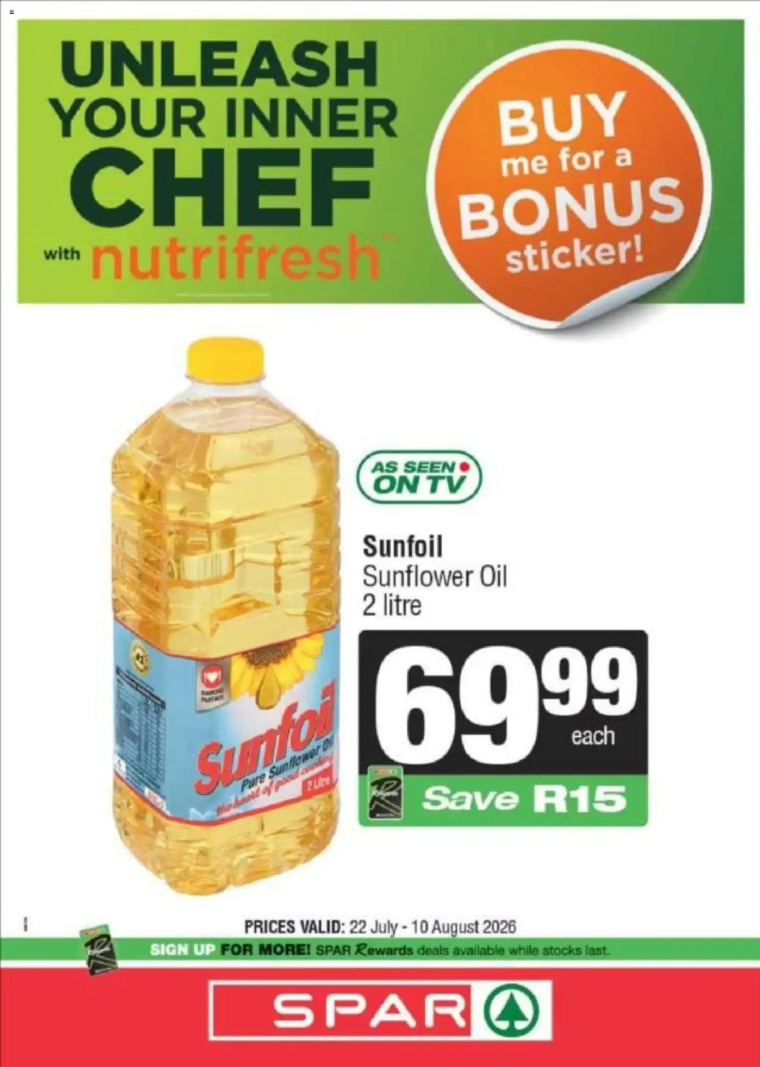 Spar Specials (22/07/2026 - 10/08/2026) Online from 22 July to 10 August 2026 - Catalogue Page 14