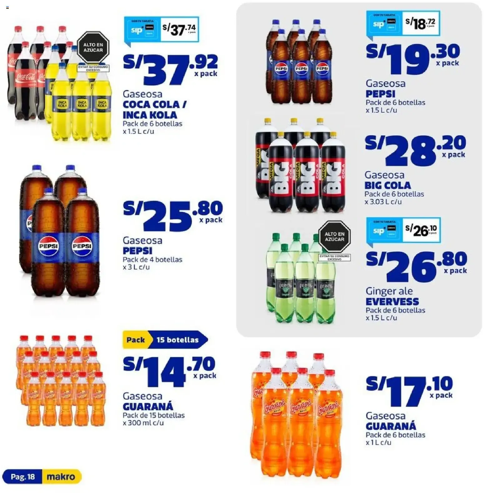 Catalogo de Makro Ahorro: El aliado para tu negocio 13 de agosto al 26 de agosto 2026 - Pag 18