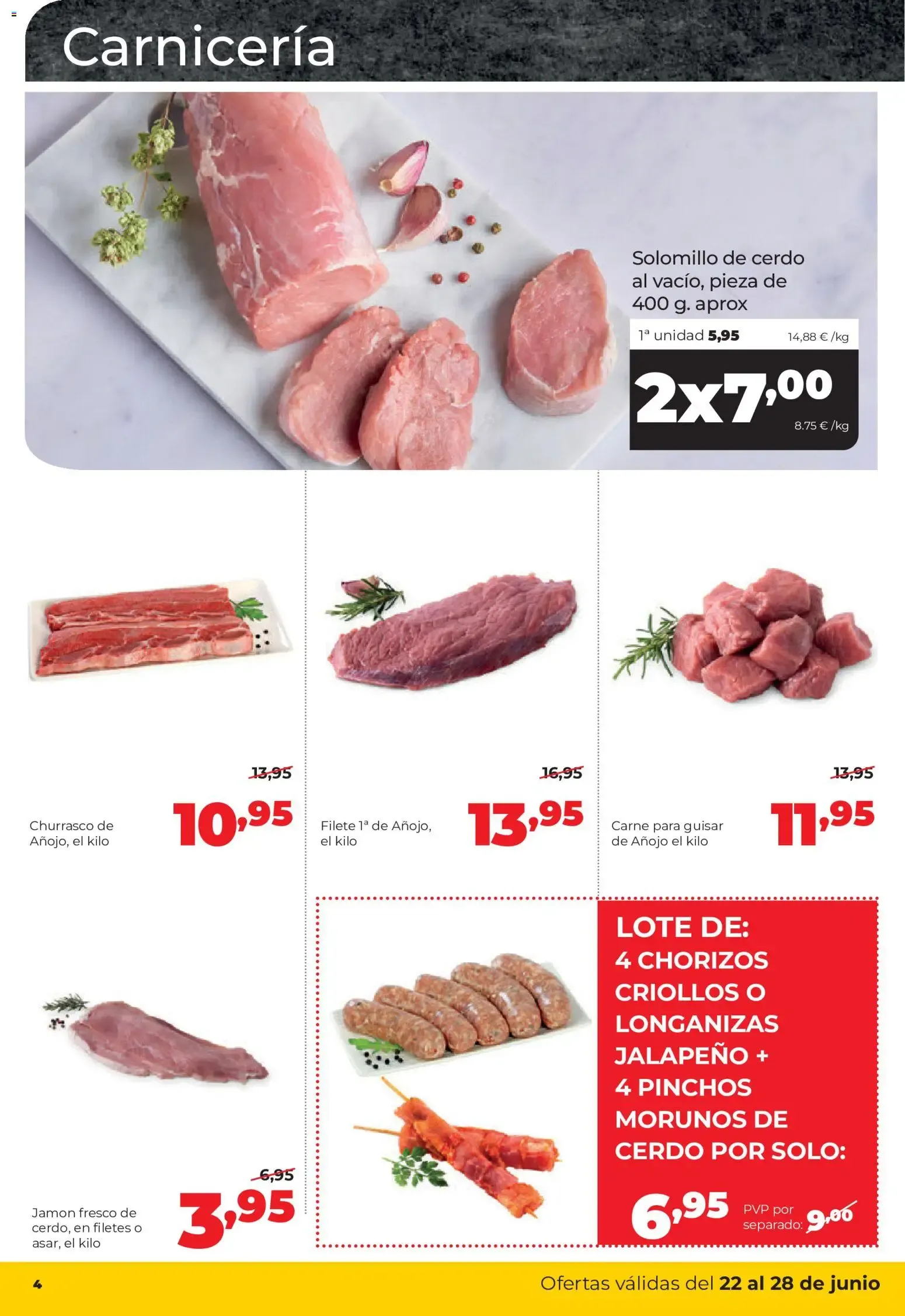 Catálogo de Alimerka folleto >> 22/06 - 28/06/2026 (catálogo) 22 de junio al 28 de junio 2026 - Página 4