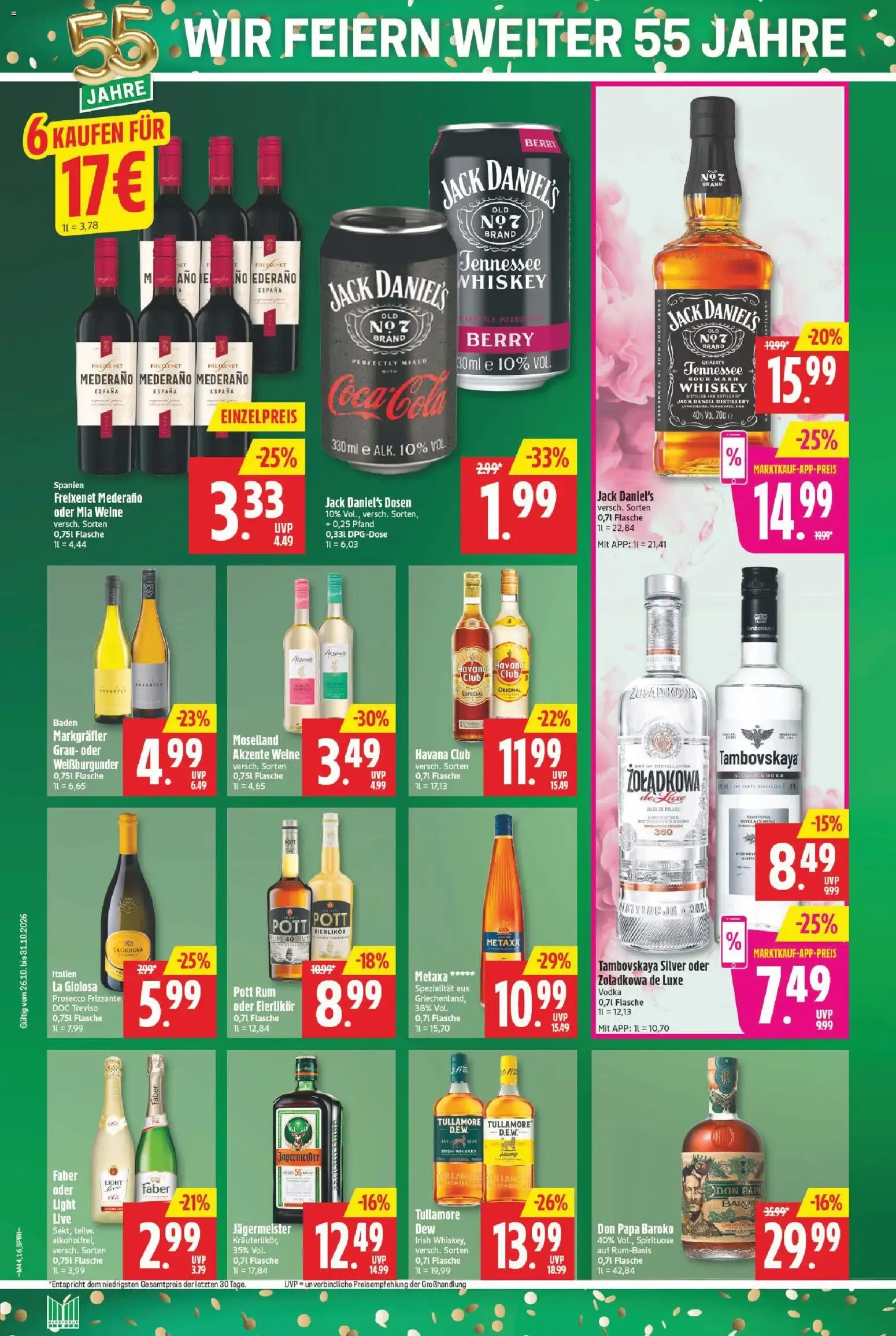 Marktkauf Prospekt (ab 26.10.2026) » Angebote online von 26. Oktober bis 31. Oktober 2026 - Prospekt seite 16