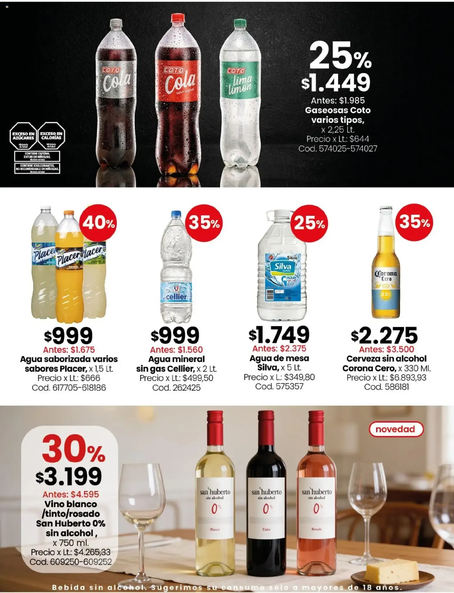 Ofertas de Ofertas Semanales: Almacén y bebidas 10 de agosto al 16 de agosto 2026 - Página 6 del catálogo