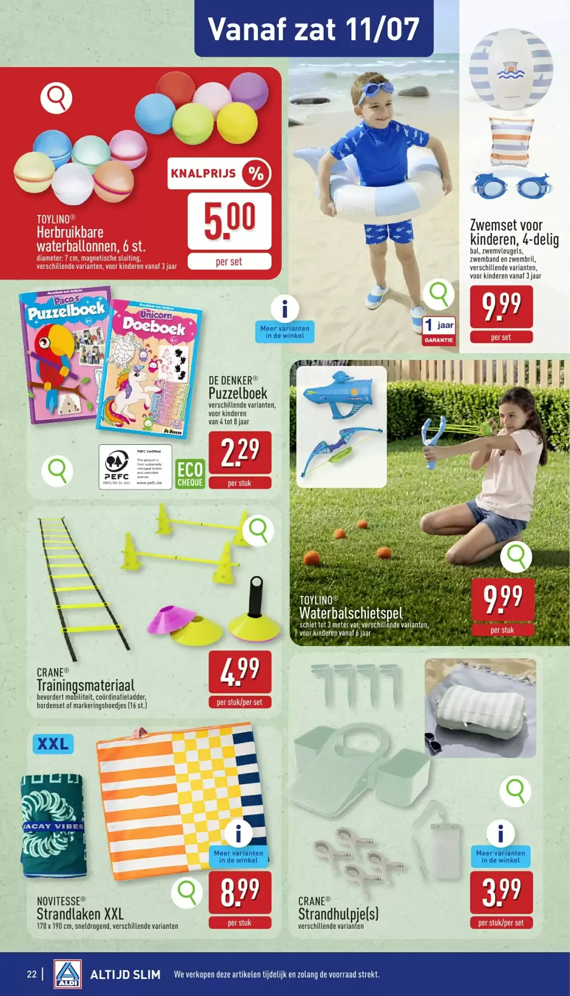 ALDI Folder van 06/07 t.e.m. 11/07 van 6 juli tot 11 juli 2026 - folder pagina 22