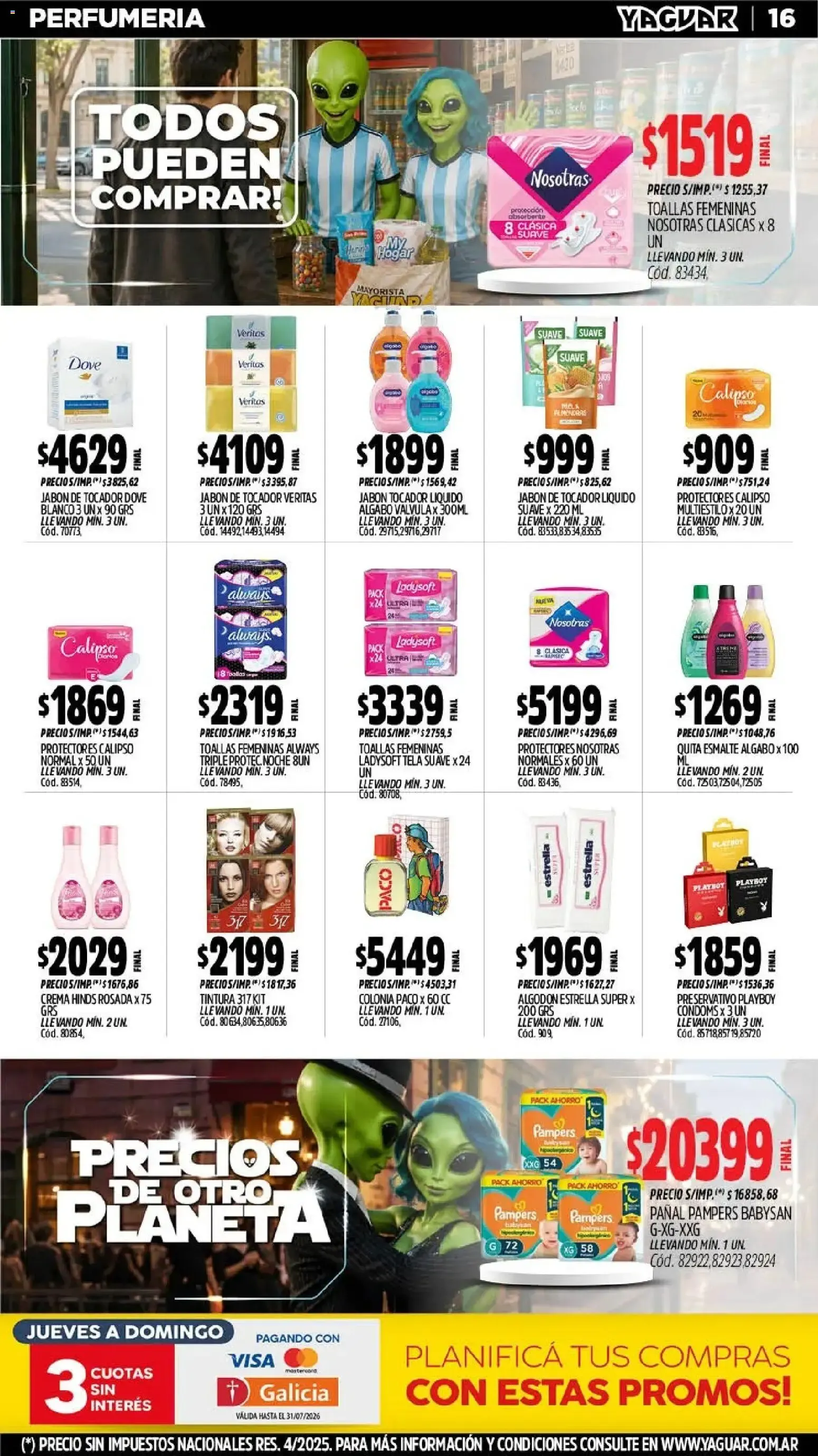 Ofertas de Yaguar - Oferta Semanal Trelew del 13/07/2026 - 19/07/2026 13 de julio al 19 de julio 2026 - Página 19 del catálogo
