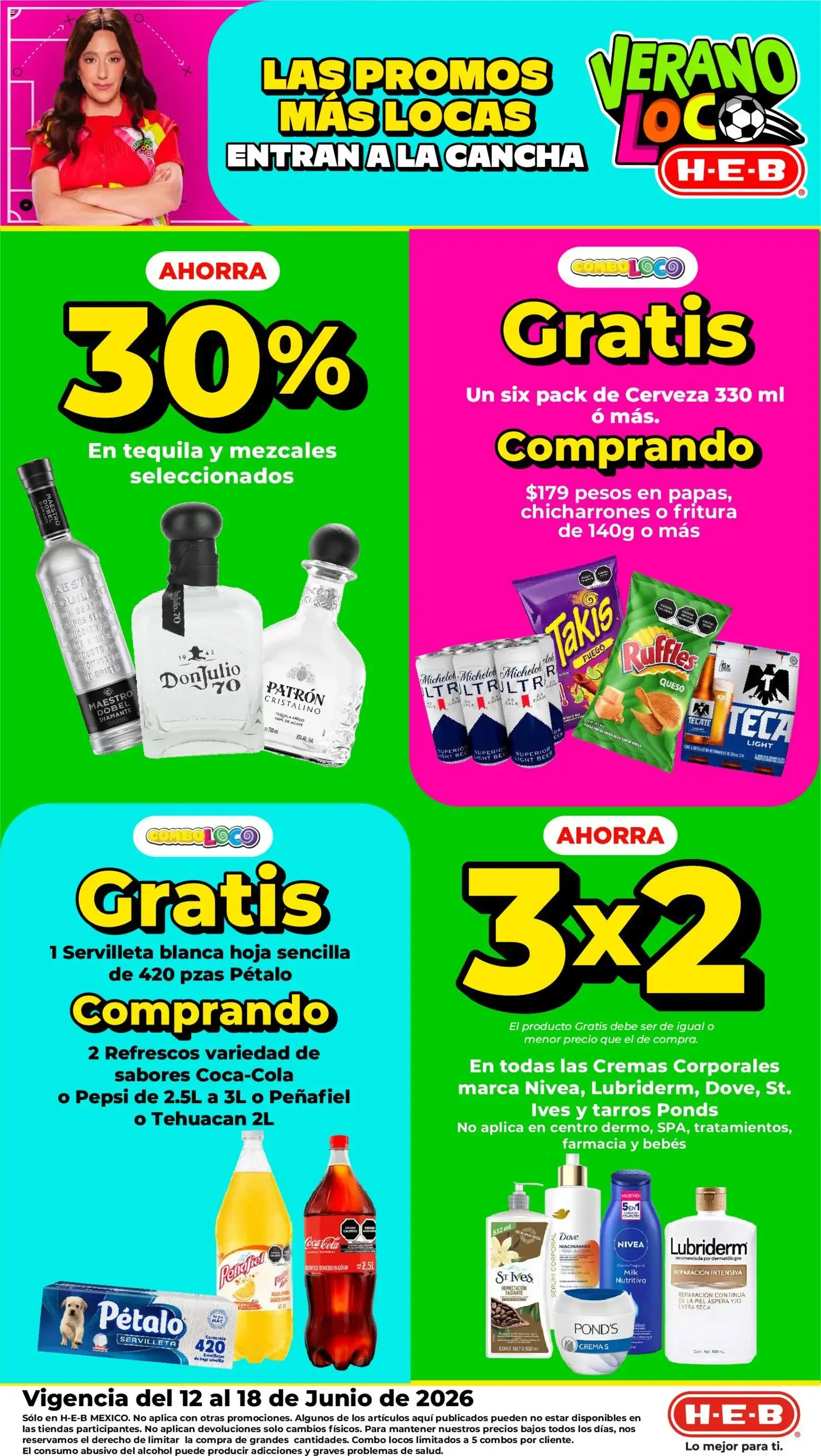 Catálogo de H-E-B folleto (12/06/2026 - 18/06/2026) - catálogo en línea 12 de junio al 18 de junio 2026 - Pagina 1