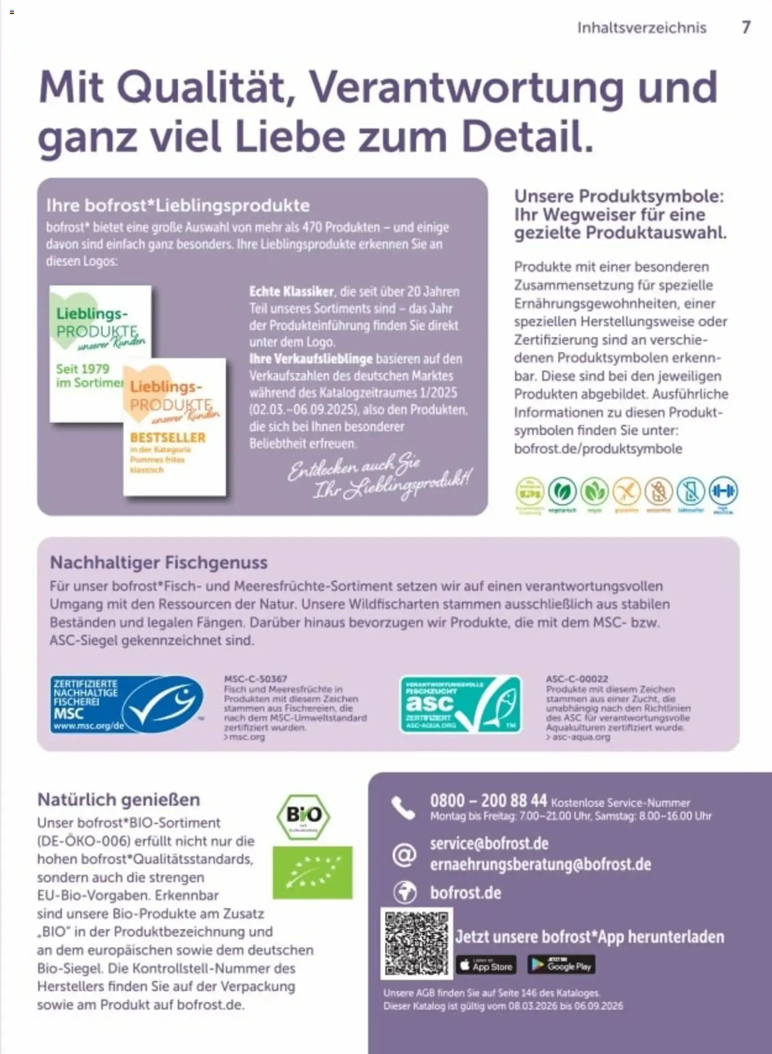 Bofrost Katalog (ab 06.03.2026) zum Blättern von 6. März bis 31. August 2026 - Prospekt seite 7