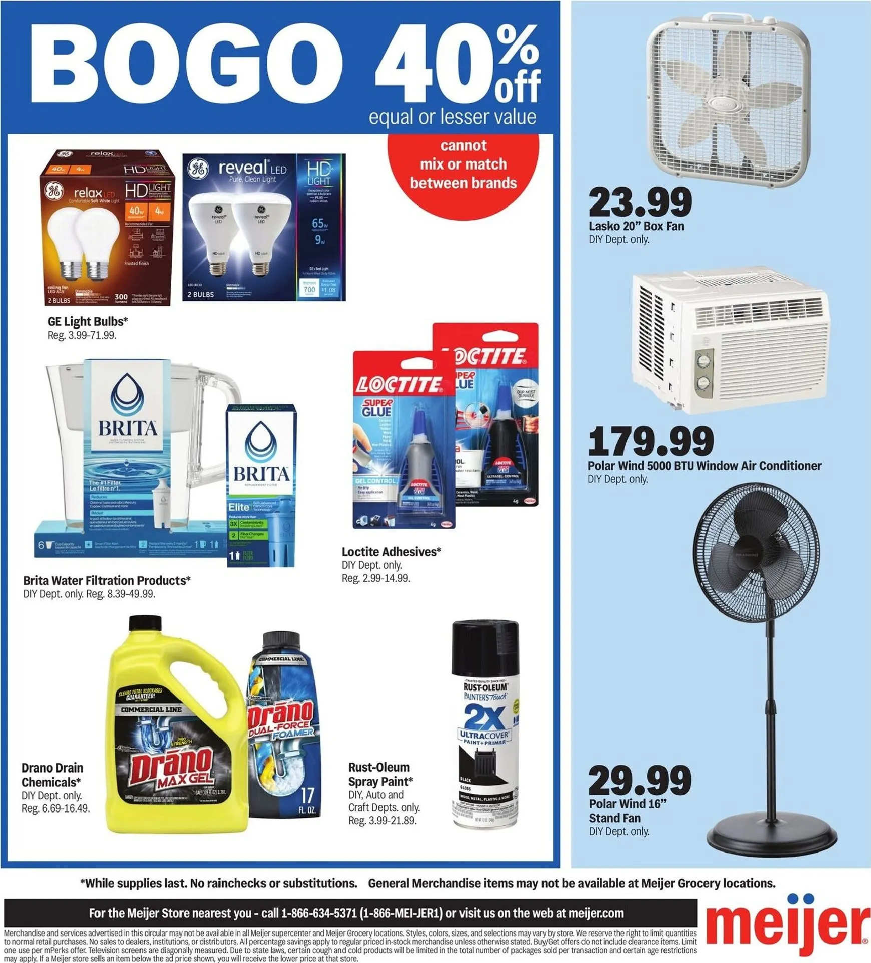 Weekly ad Future Meijer - College vibes. real low prices flyer valid from Wednesday 07/29/2026 to Tuesday 08/04/2026 from July 29 to August 4 2026 - Page 7