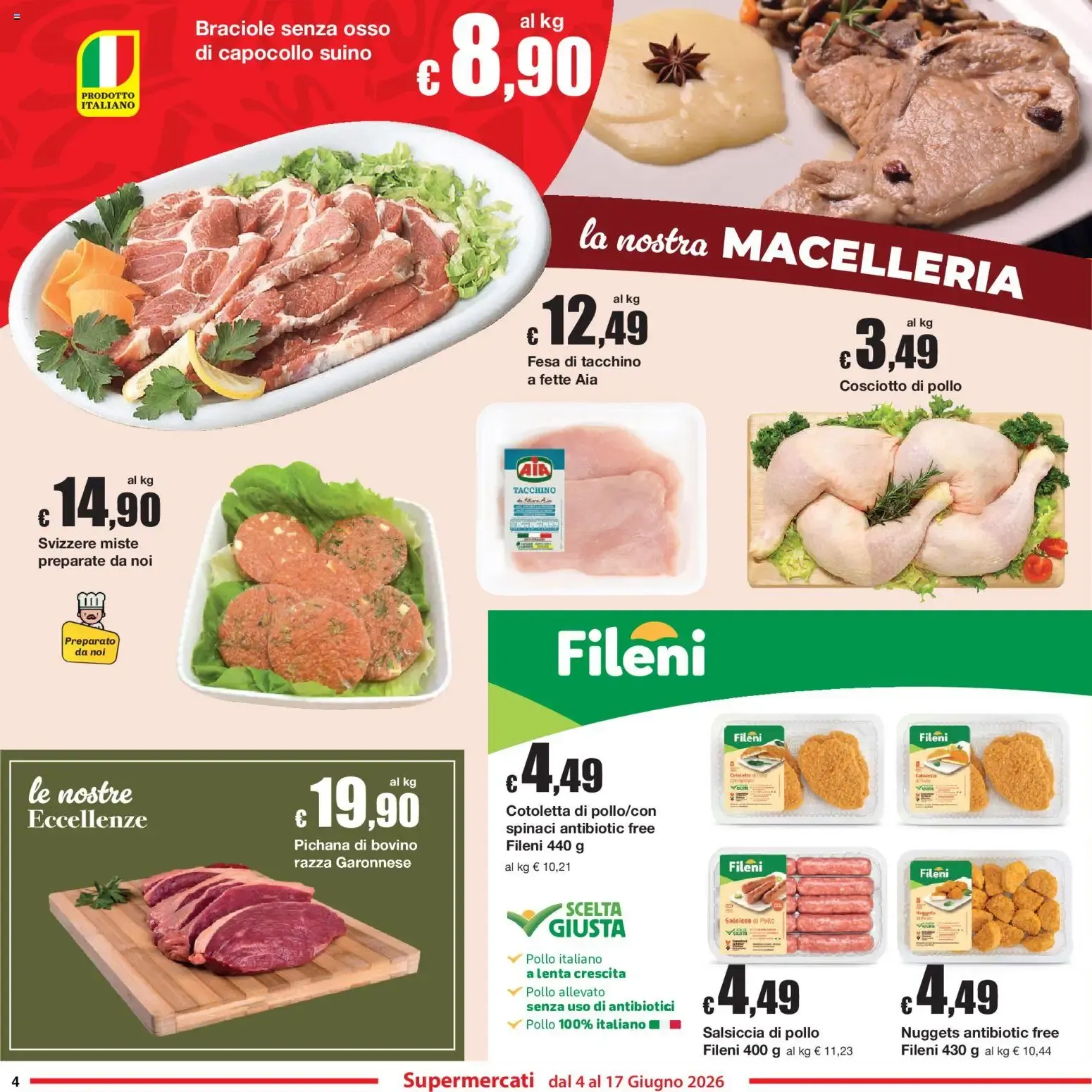 Sì con Te volantino dal 04/06/2026 - online Offerte da 4 giugno a 17 giugno di 2026 - Pagina del volantino 4