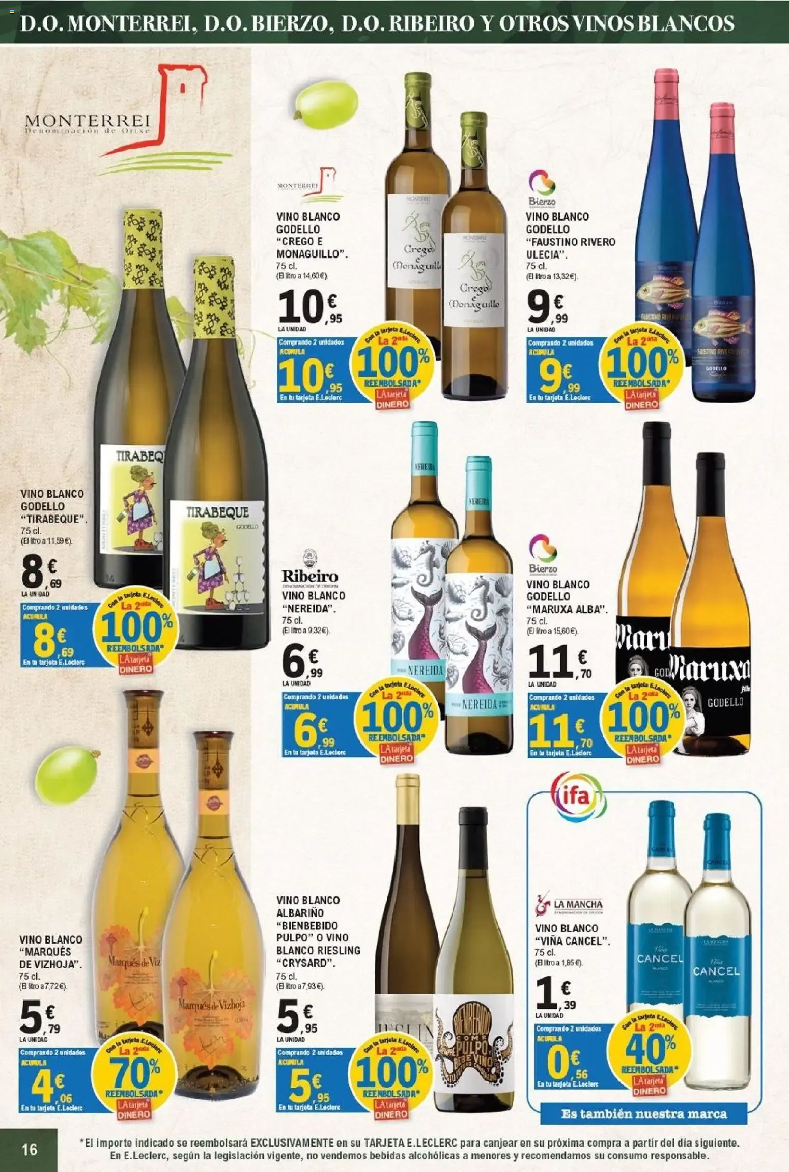 Catálogo de E.Leclerc - Feria del Vino 16 de septiembre al 4 de octubre 2026 - Página 16