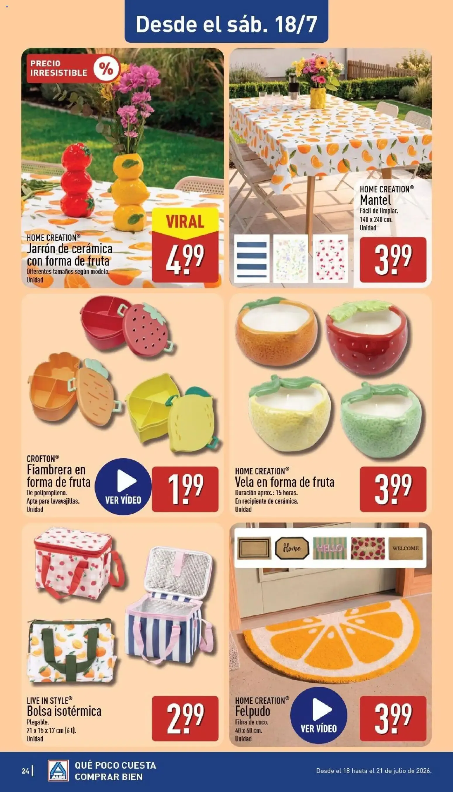Catálogo de Aldi | 4 Años en Canarias 13 de julio al 19 de julio 2026 - Página 24