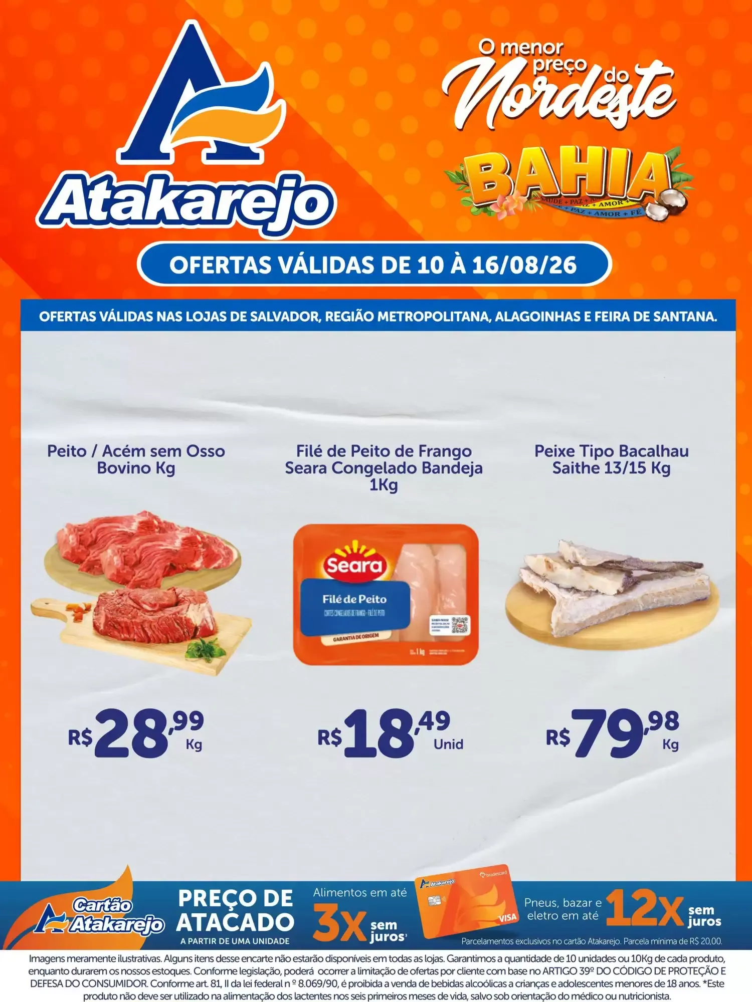 Encarte de Atakarejo Ofertas da Semana BAHIA 10 de agosto até 16 de agosto 2026 - Pagina 3