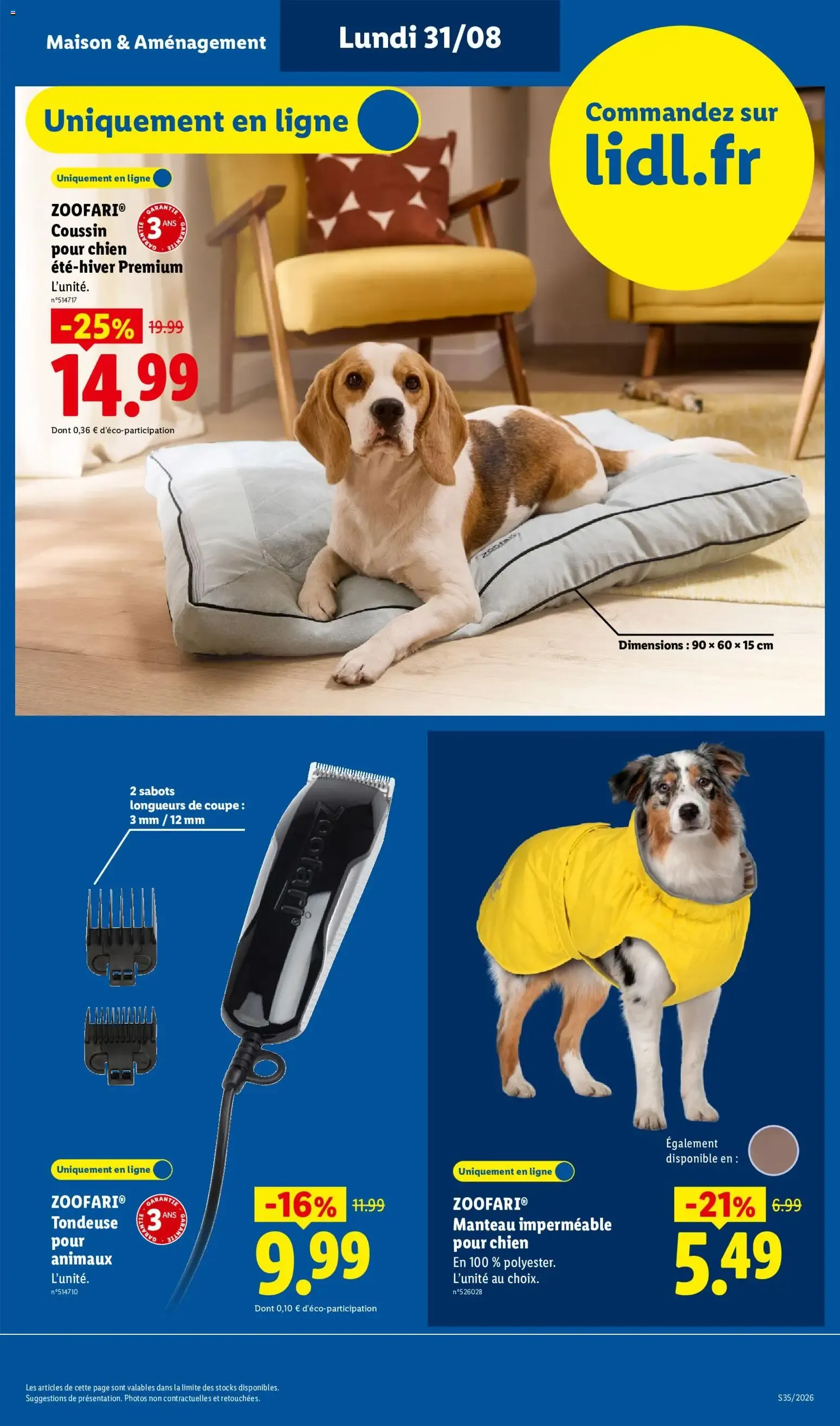 LIDL La rentrée des économies du 27 août au 2 septembre 2026 - Catalogue page 47