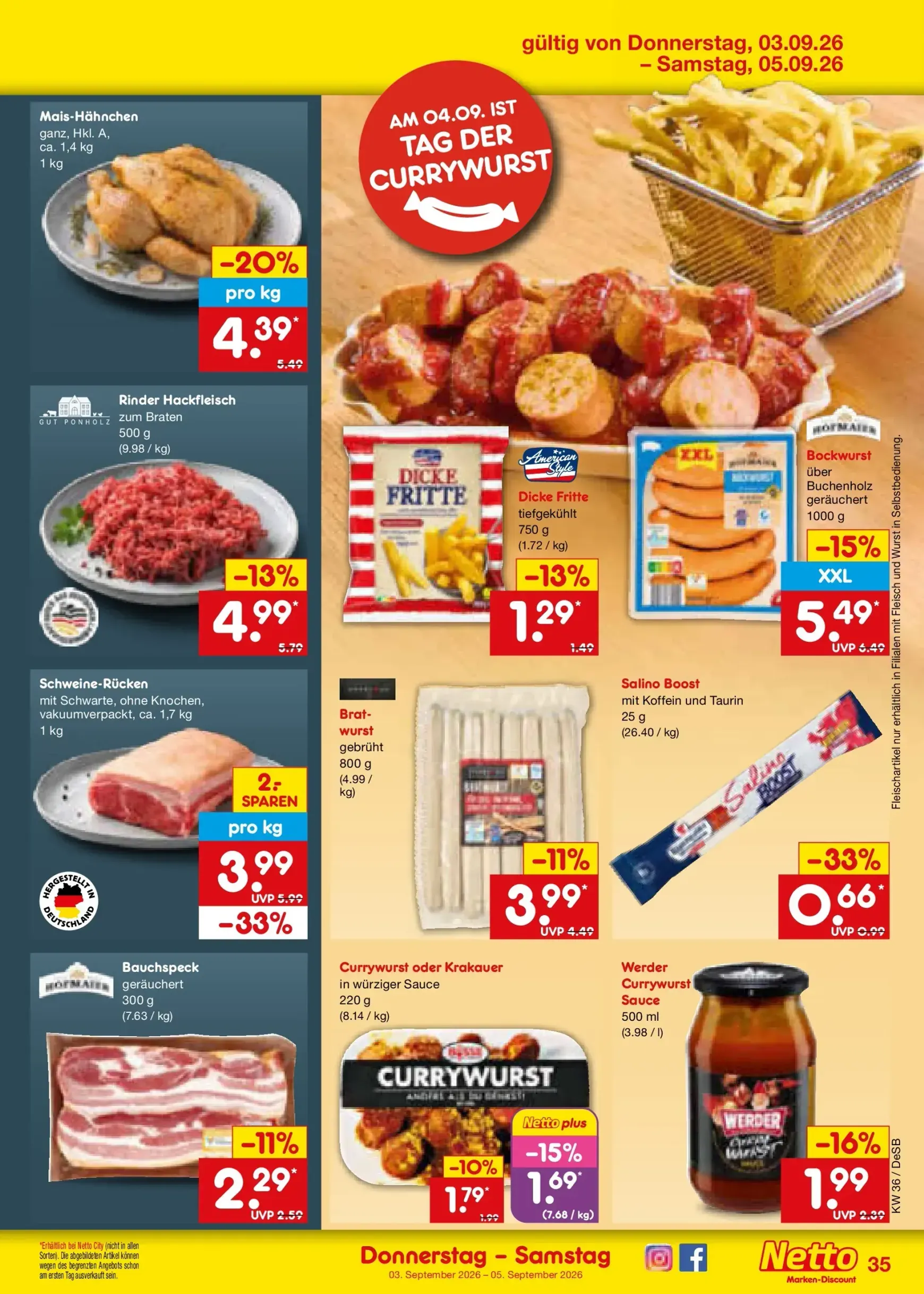 Netto Marken Discount Prospekt – von Montag 31.08.2026 bis Samstag 05.09.2026 von 31. August bis 5. September 2026 - Prospekt seite 48